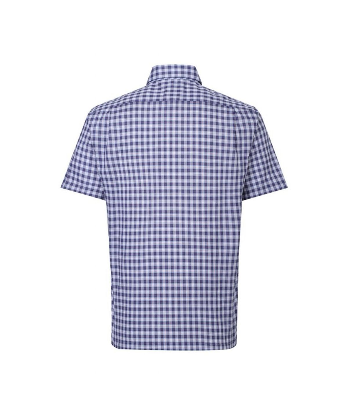 닥스셔츠(DAKS SHIRTS) 케어 면혼방 스몰체크 캐주얼 셔츠_DMS2SHCS111N1