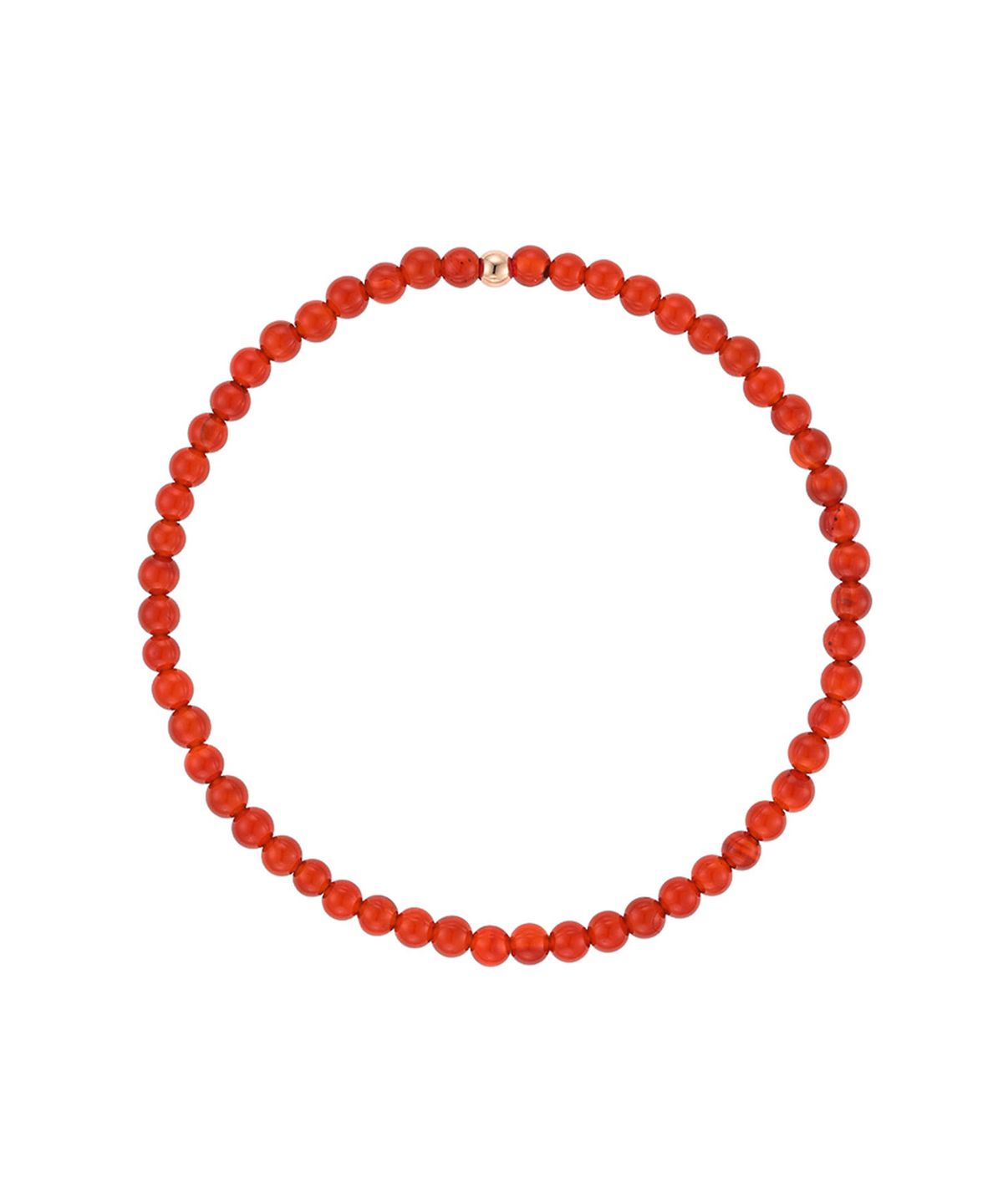 로이드(LLOYD) 3mm 골든볼 원석 14K 골드 소원 팔찌 LWB26050G