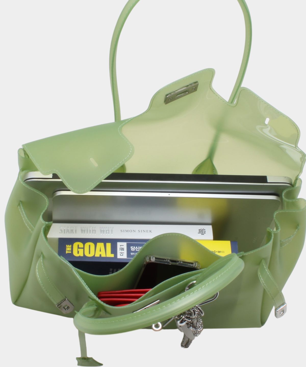 마틴콕스(MATINCOX) Jelly Keyring Bag -Green