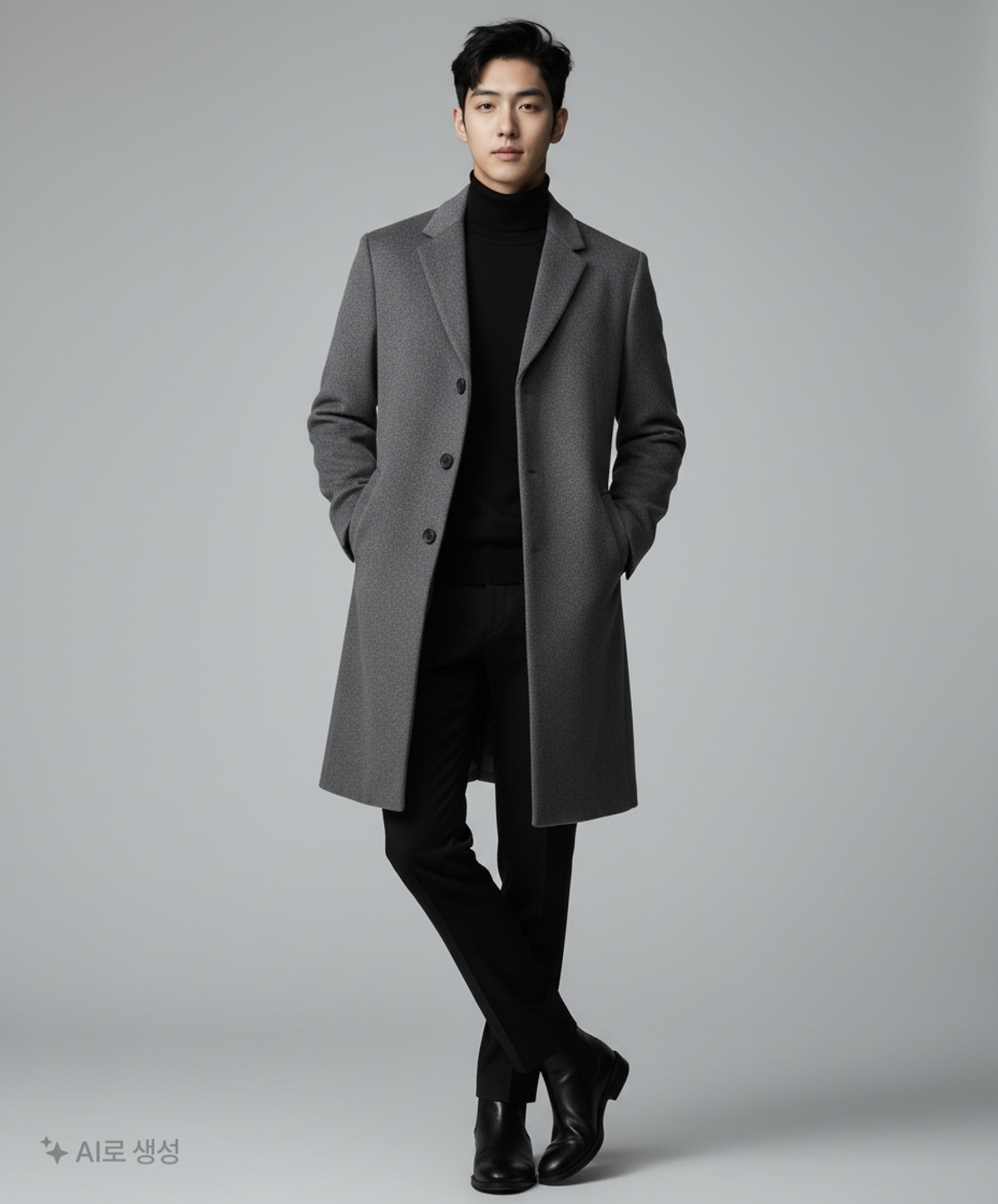 무신사 스탠다드(MUSINSA STANDARD) 겨울 기타 코트 XL
