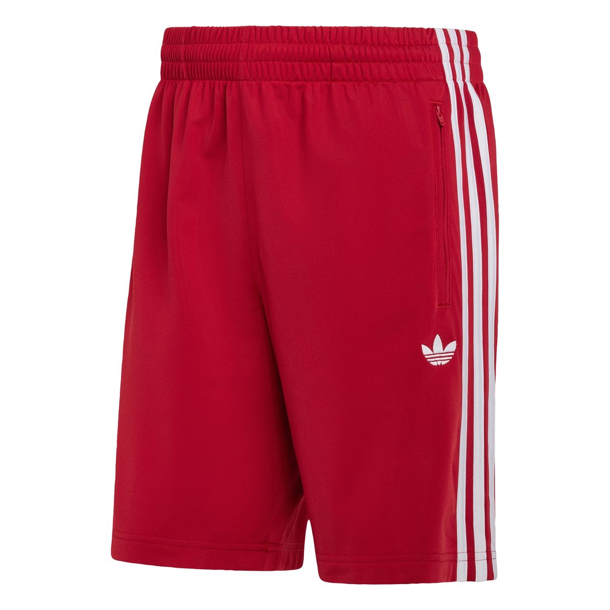 아디다스(ADIDAS) 파이어버드 숏 팬츠 - 레드:화이트 / KW0125