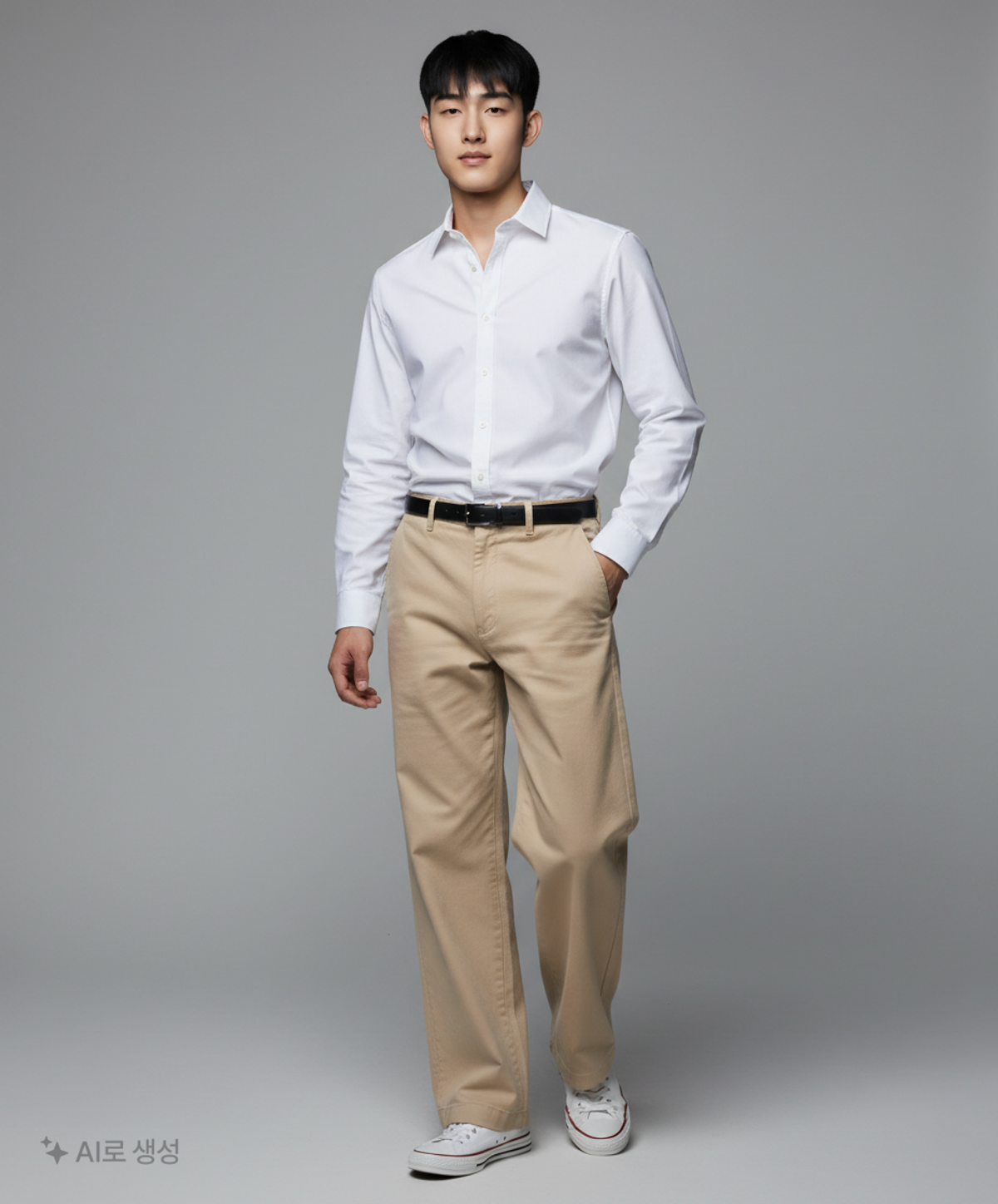 유니클로(UNIQLO) 코튼 팬츠 M