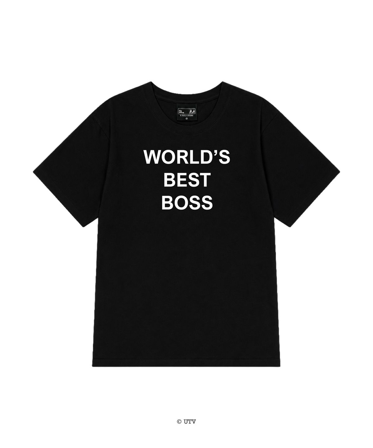 얼렁뚱땅 상점(ULDD STORE) [The Office] WORLDS BEST BOSS Tee White/Black