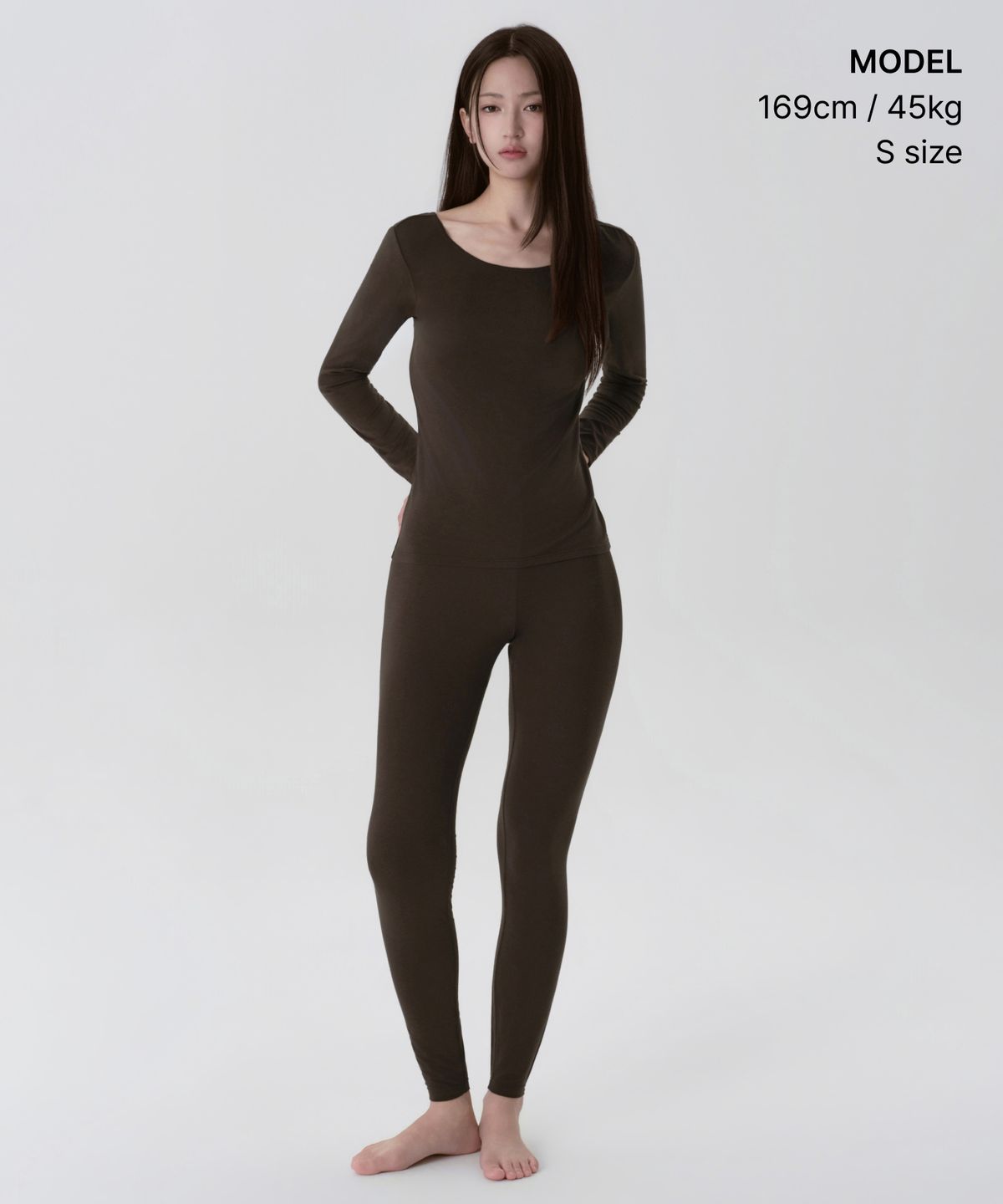 무신사 스탠다드 우먼(MUSINSA STANDARD WOMAN) [힛탠다드] 우먼즈 타이즈 [브라운]