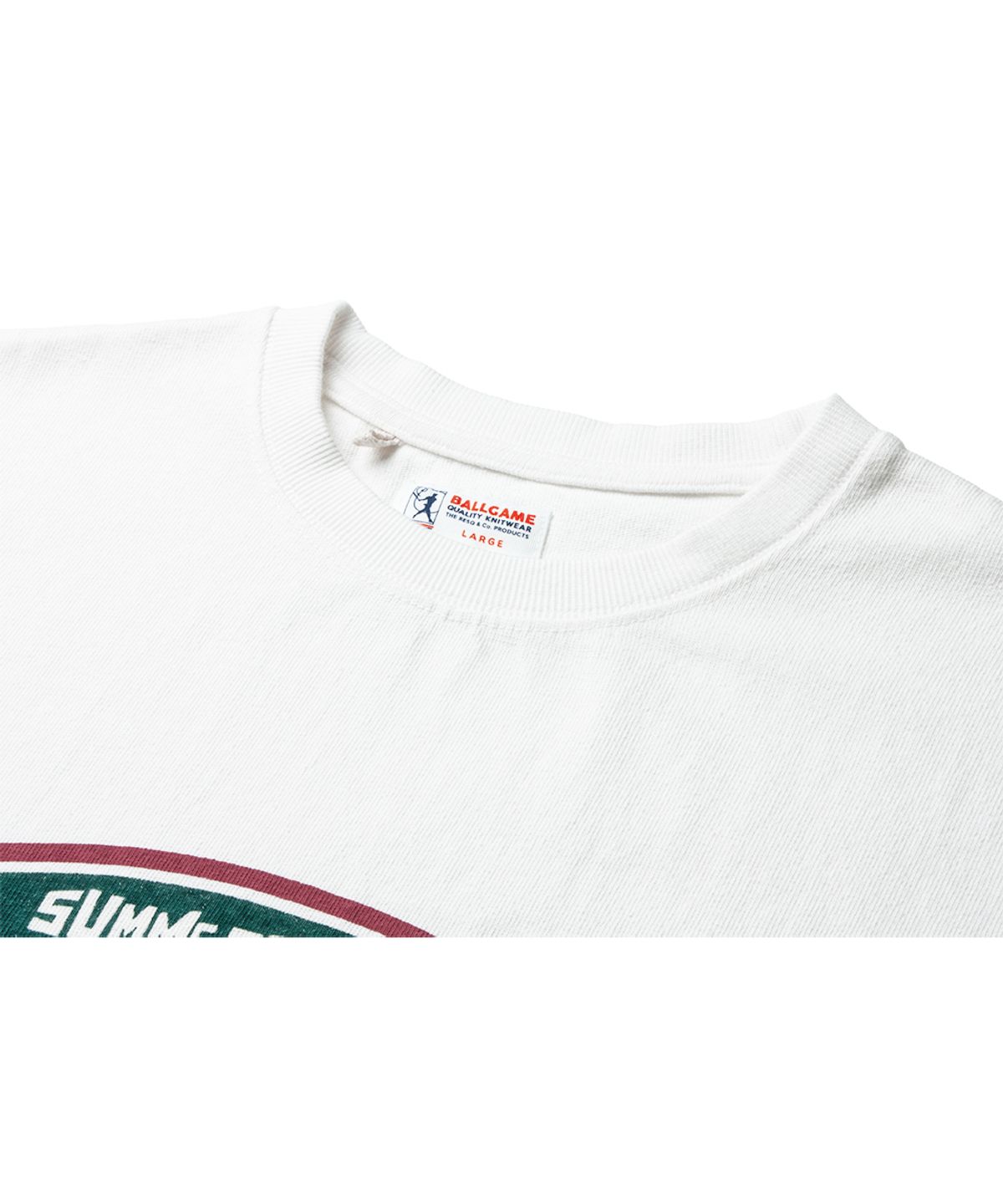 더 레스큐(THE RESQ) BALLGAME GRAPHIC TEE [IVORY]