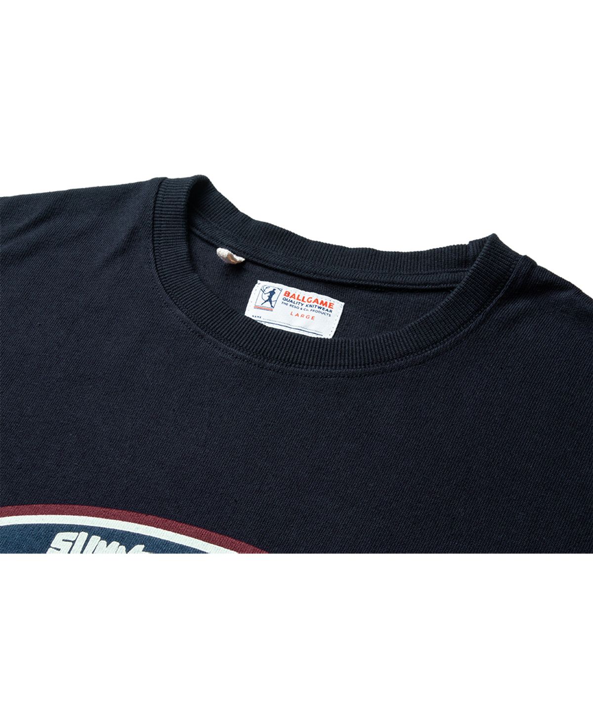 더 레스큐(THE RESQ) BALLGAME GRAPHIC TEE [NAVY]