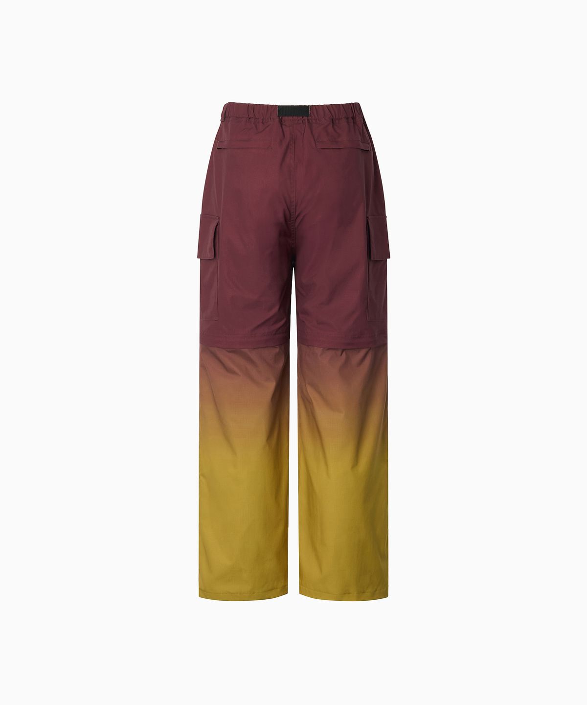 미나수(MENASOO) Gradient Convertible Hiking Pants_Red