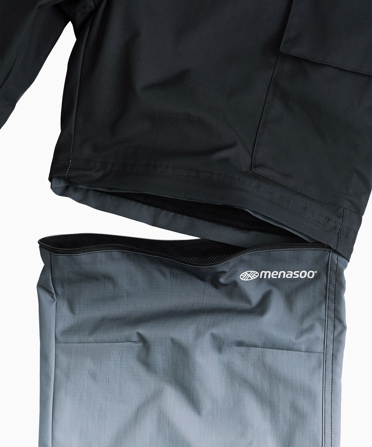 미나수(MENASOO) Gradient Convertible Hiking Pants_Black