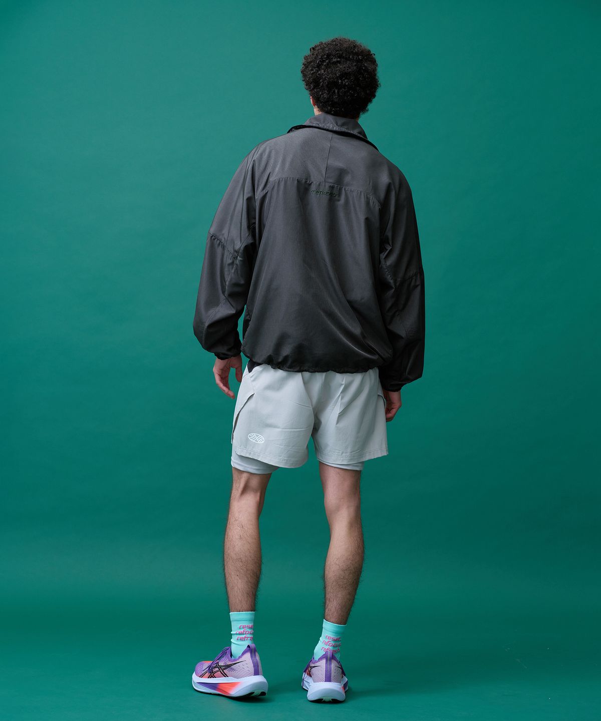 미나수(MENASOO) Unisex Easy Move Half Zip_Khaki