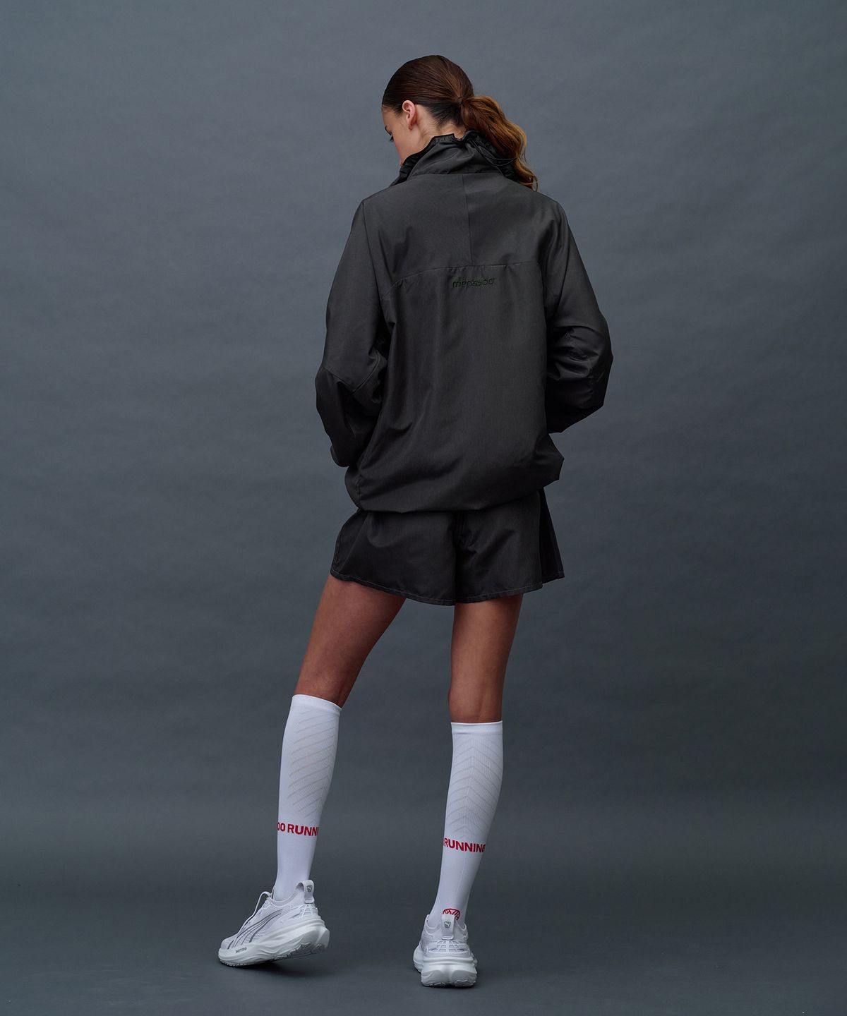 미나수(MENASOO) Unisex Easy Move Half Zip_Khaki