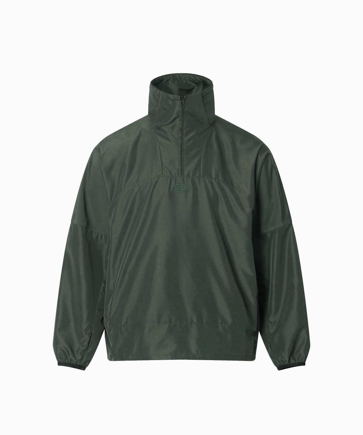 미나수(MENASOO) Unisex Easy Move Half Zip_Khaki