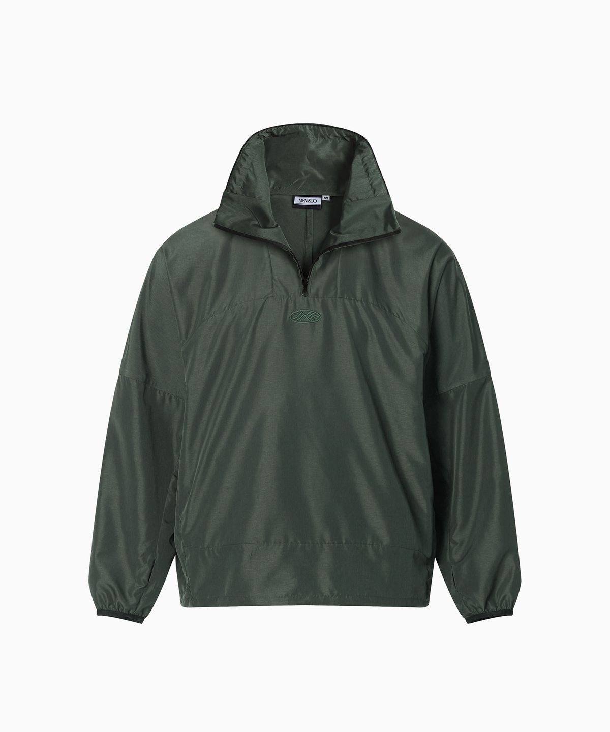미나수(MENASOO) Unisex Easy Move Half Zip_Khaki