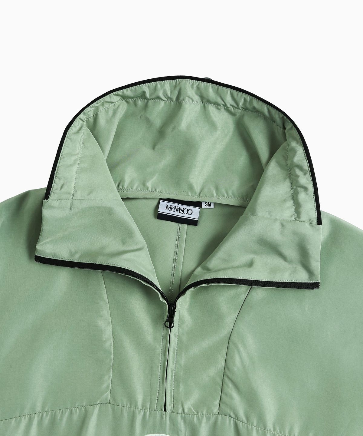 미나수(MENASOO) Unisex Easy Move Half Zip_Mint