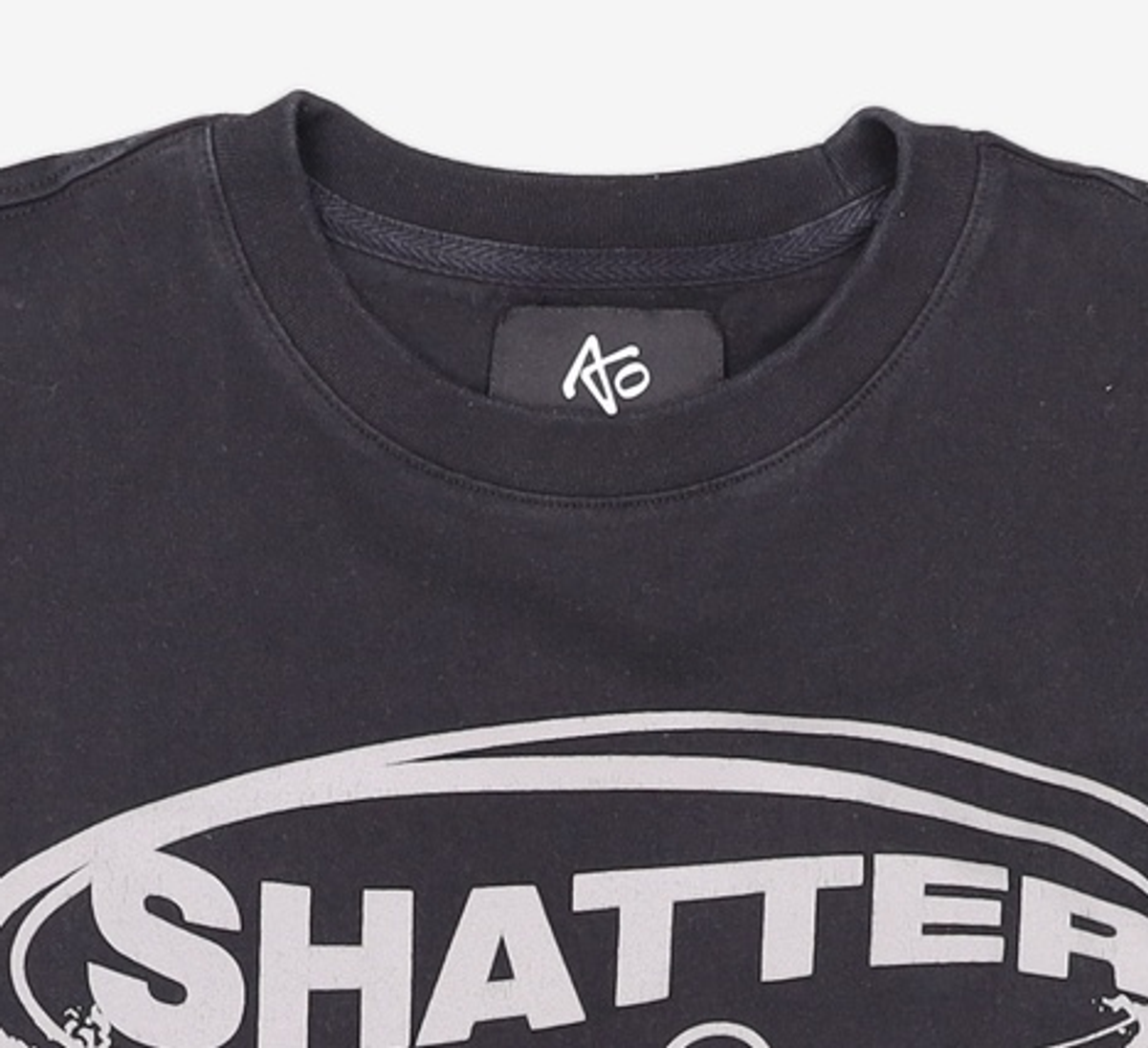 애드오프(ADDOFF) SHATTERED T-SHIRT BLACK M