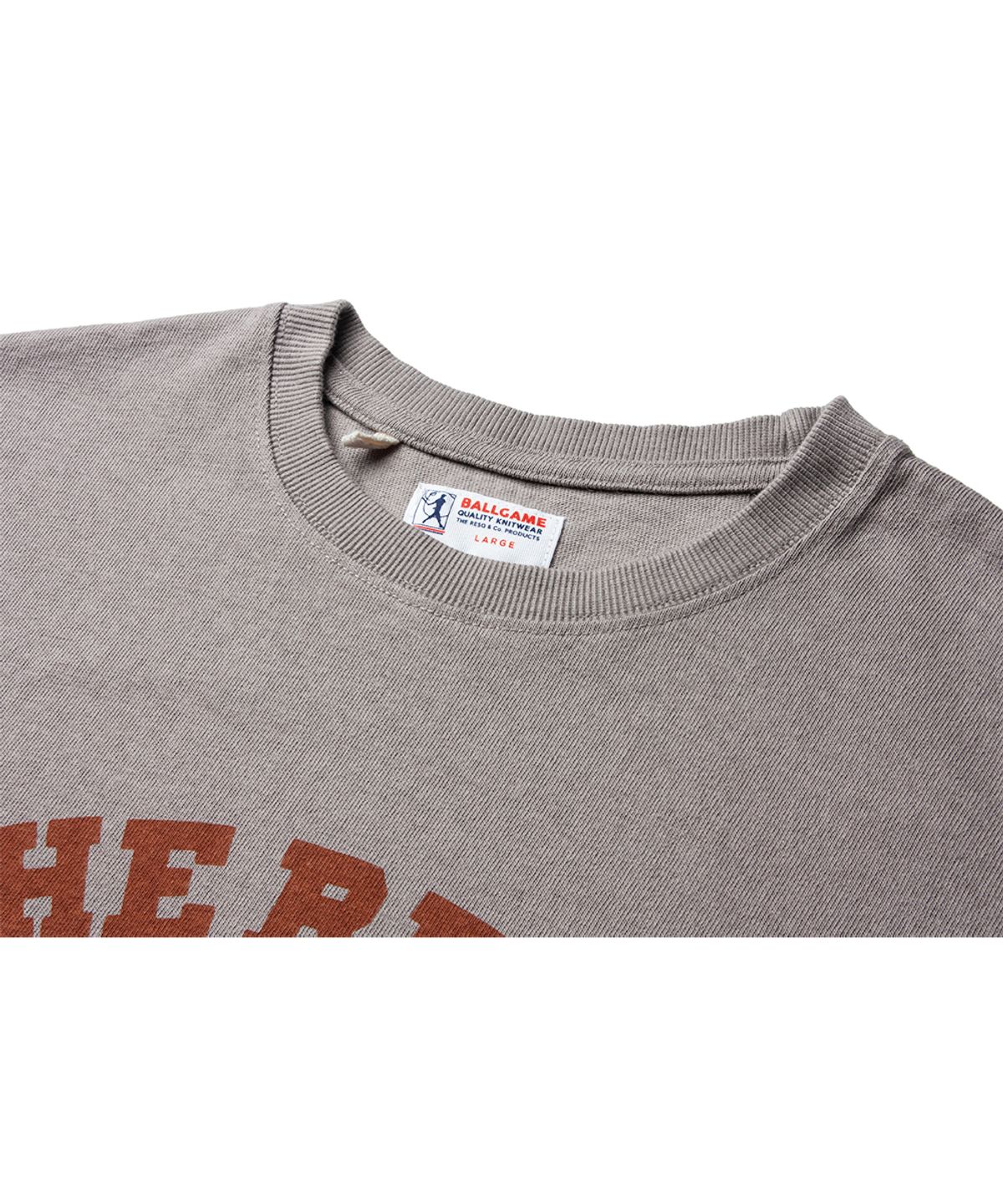 더 레스큐(THE RESQ) BALLGAME GRAPHIC TEE [TAUPE]