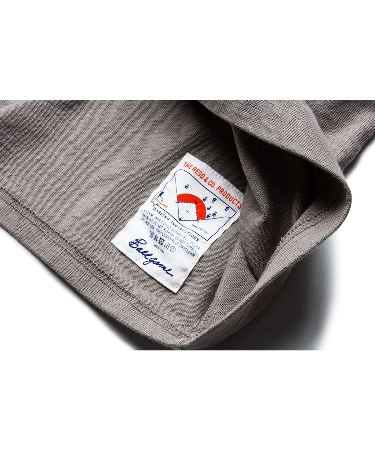 더 레스큐(THE RESQ) BALLGAME GRAPHIC TEE [TAUPE]