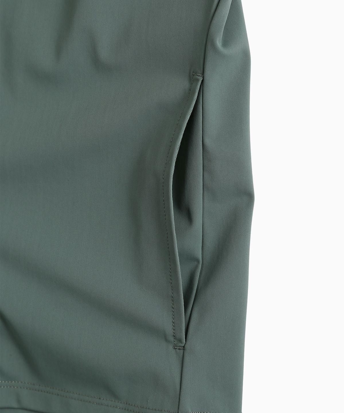 미나수(MENASOO) Face Cover Zip Up Jersey_Mint
