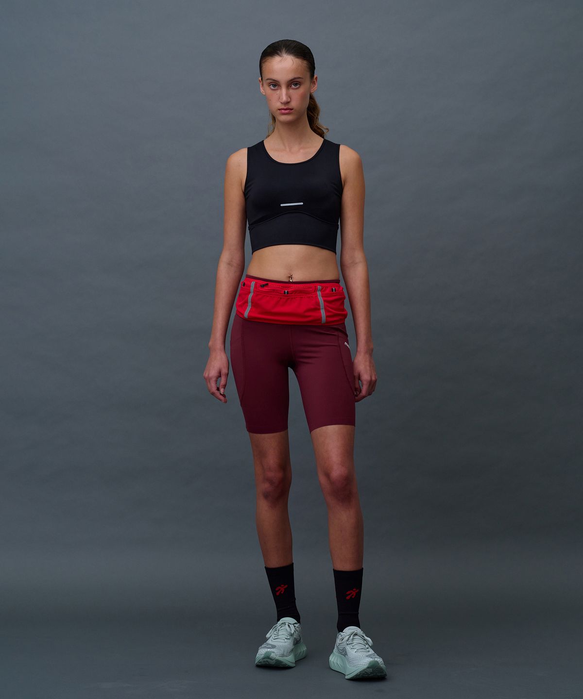 미나수(MENASOO) Pace Hold Sport Bra Top_Black