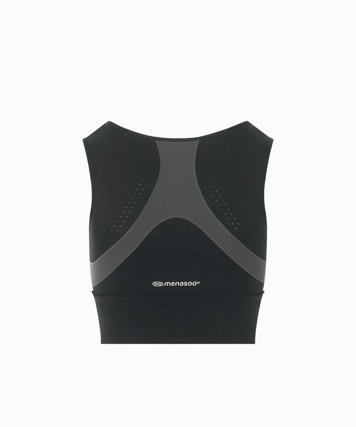 미나수(MENASOO) Pace Hold Sport Bra Top_Black