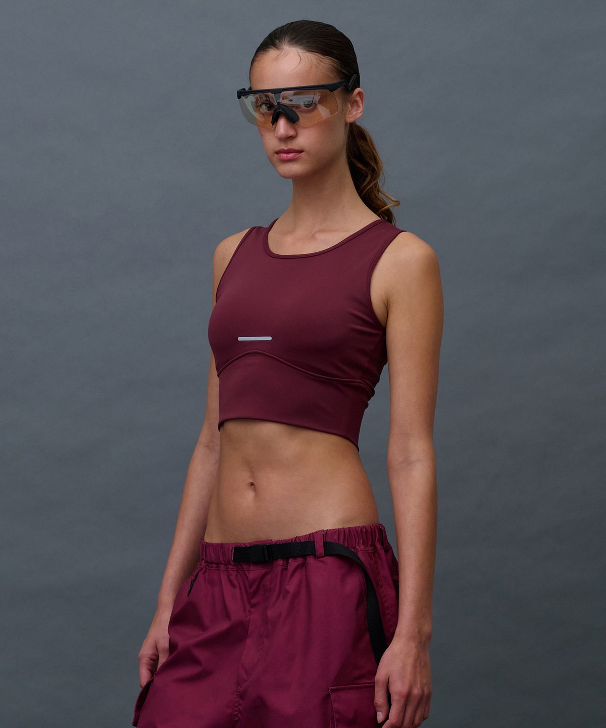 미나수(MENASOO) Pace Hold Sport Bra Top_Red