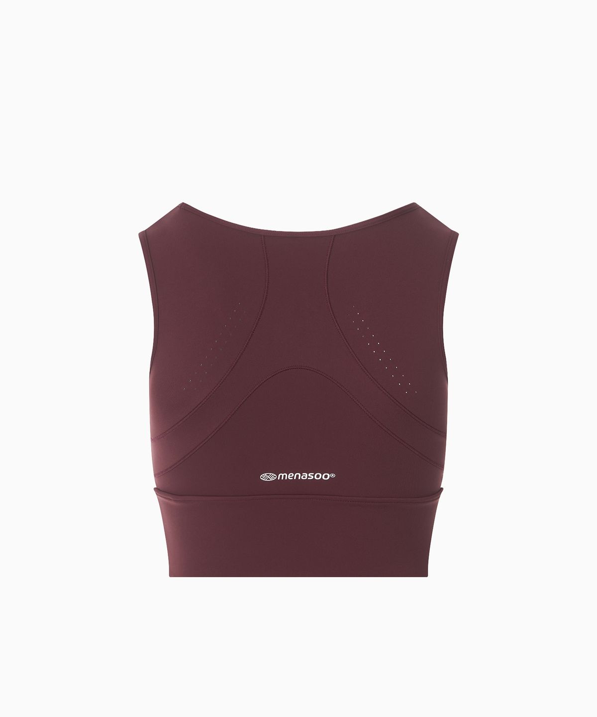 미나수(MENASOO) Pace Hold Sport Bra Top_Red