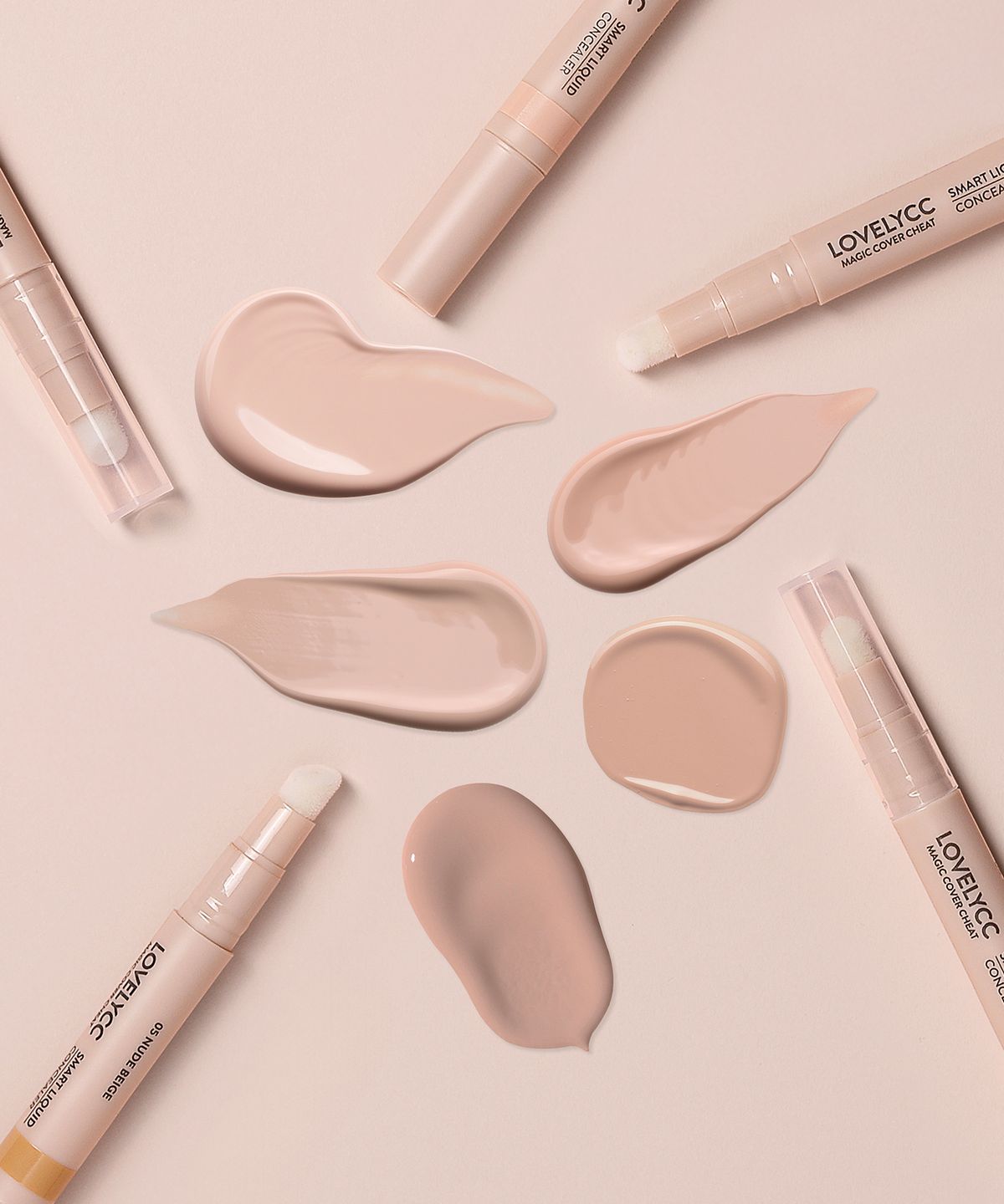 러블리씨씨(LOVELYCC) 매직 커버 치트 스마트 리퀴드 컨실러 5colors