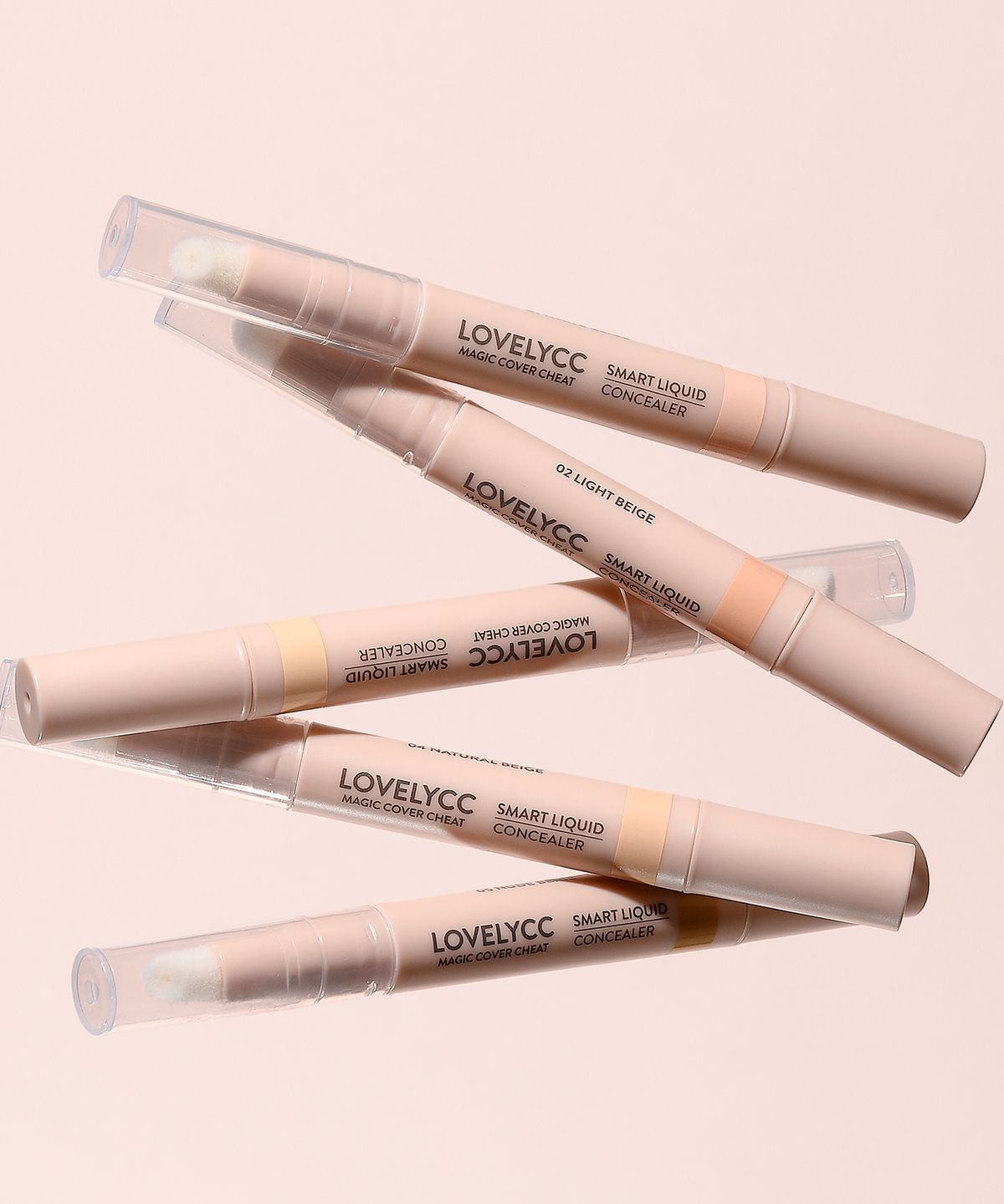 러블리씨씨(LOVELYCC) 매직 커버 치트 스마트 리퀴드 컨실러 5colors