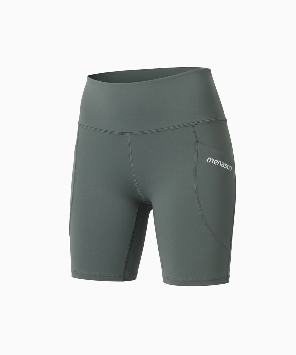 미나수(MENASOO) Line 5 Leggings Shorts_Mint