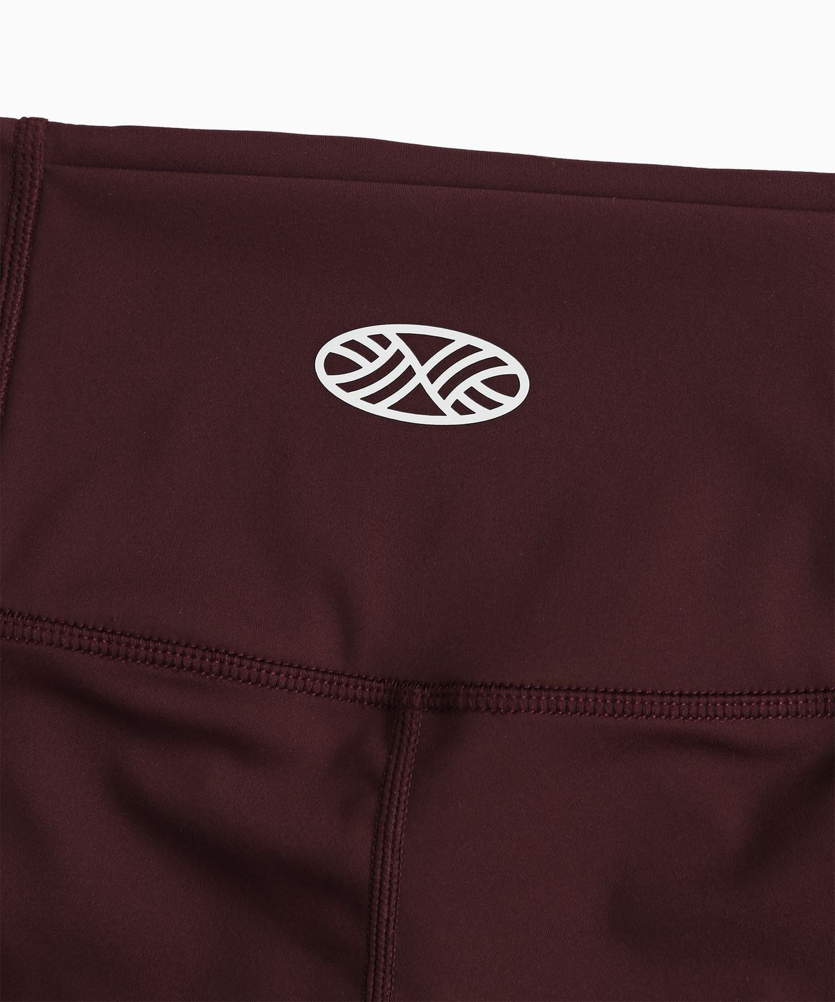 미나수(MENASOO) Line 5 Leggings Shorts_Burgundy