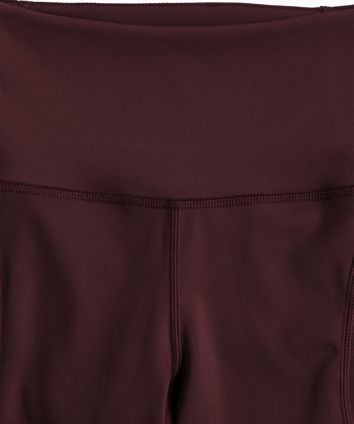 미나수(MENASOO) Line 5 Leggings Shorts_Burgundy
