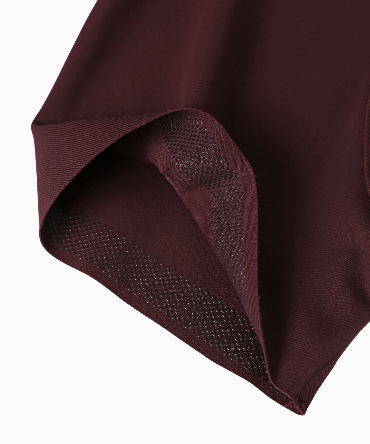 미나수(MENASOO) Line 5 Leggings Shorts_Burgundy
