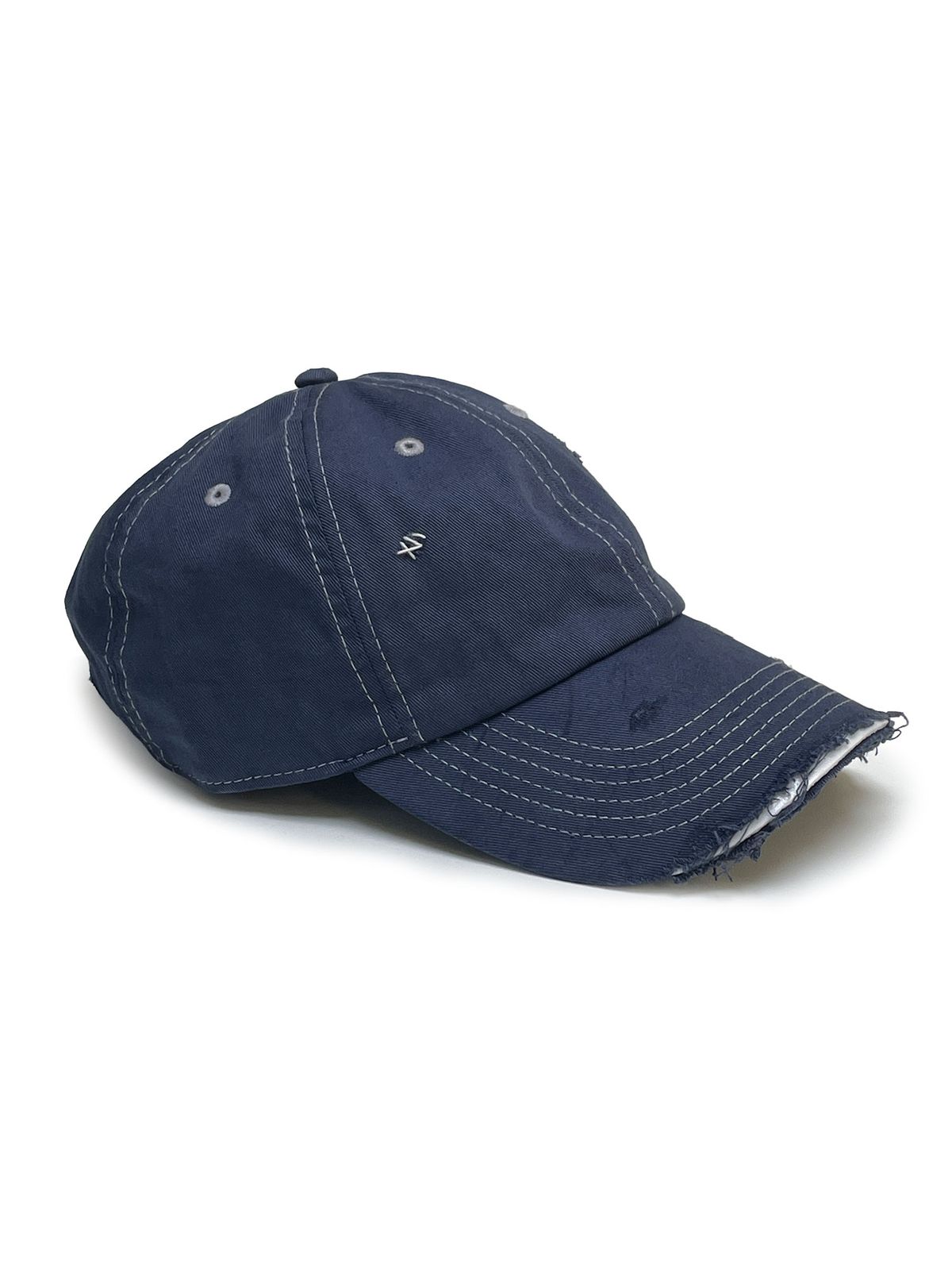 키아세(KIIACE) Distressed Cap - Faded Blue