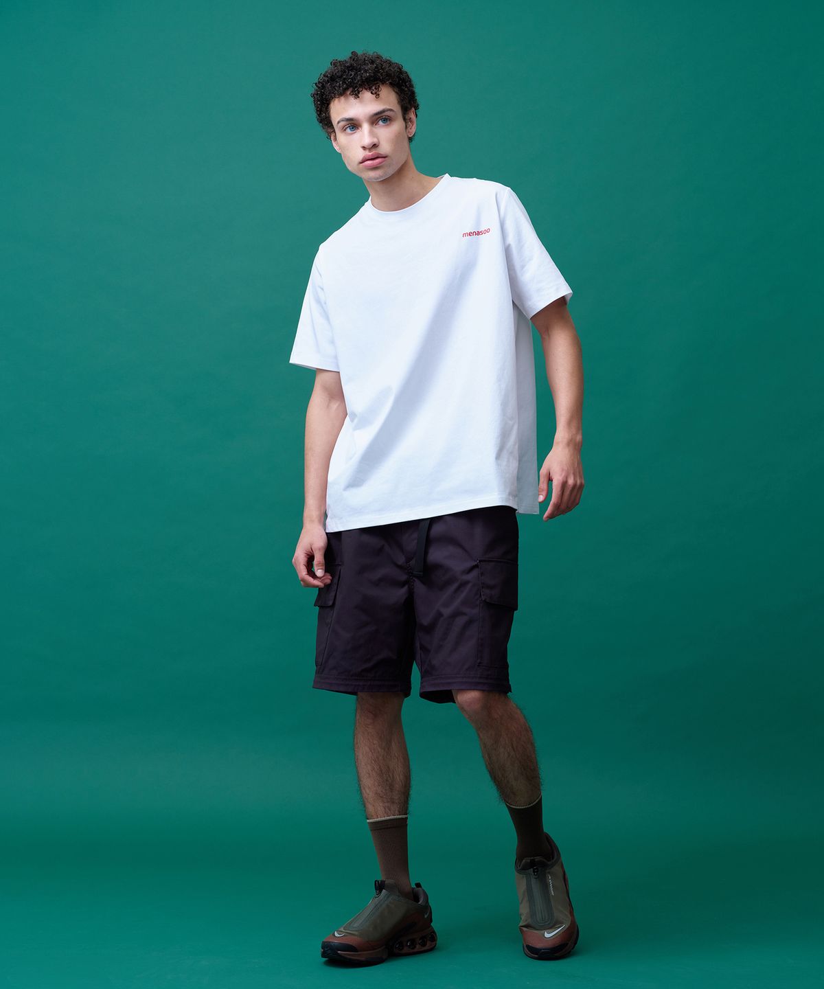 미나수(MENASOO) Sorona No Rush T Shirt (Basic Fit)_White