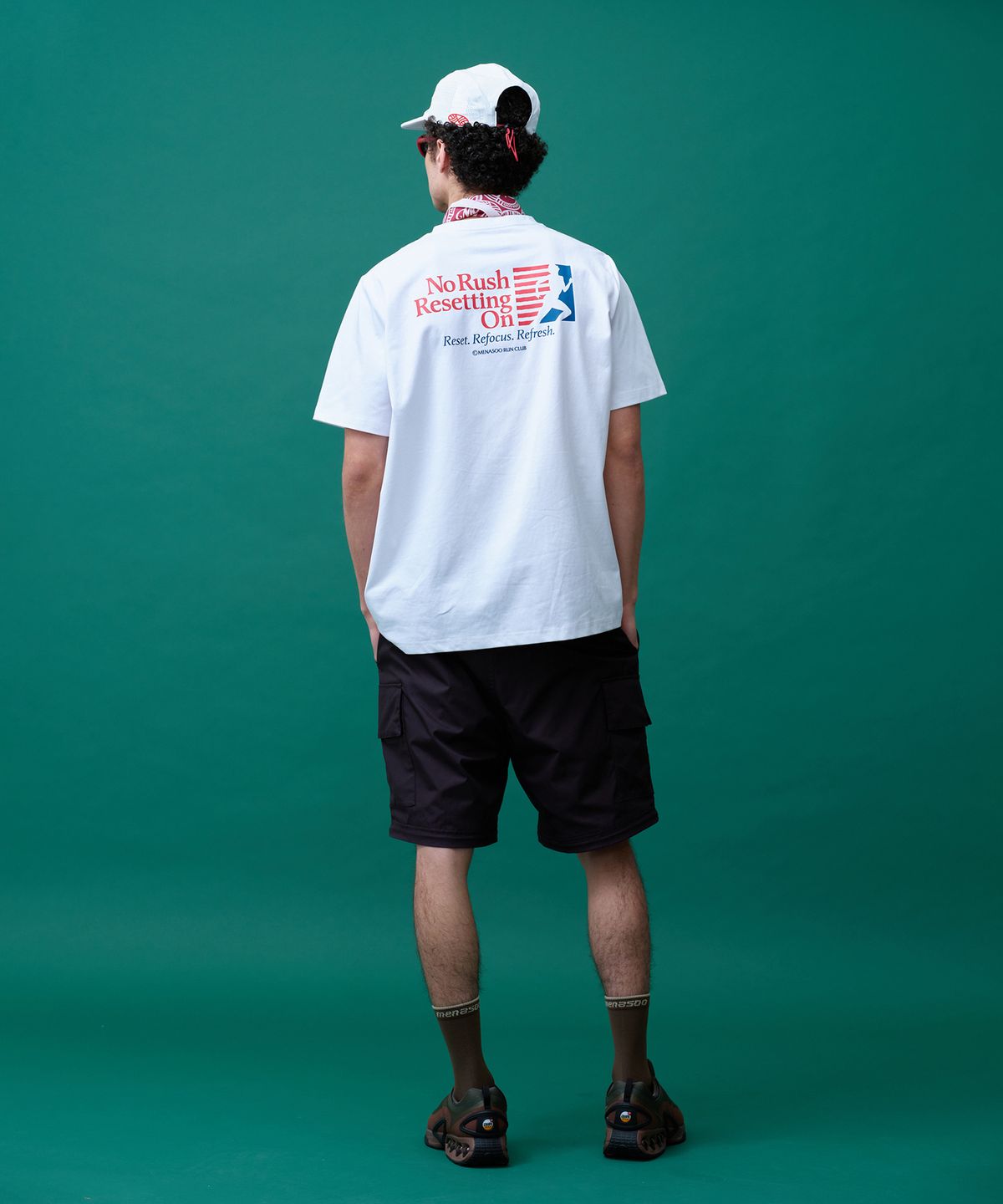 미나수(MENASOO) Sorona No Rush T Shirt (Basic Fit)_White