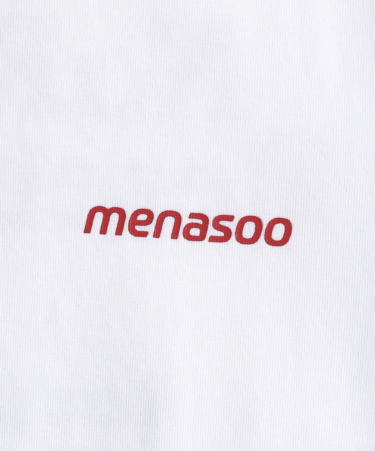 미나수(MENASOO) Sorona No Rush T Shirt (Basic Fit)_White