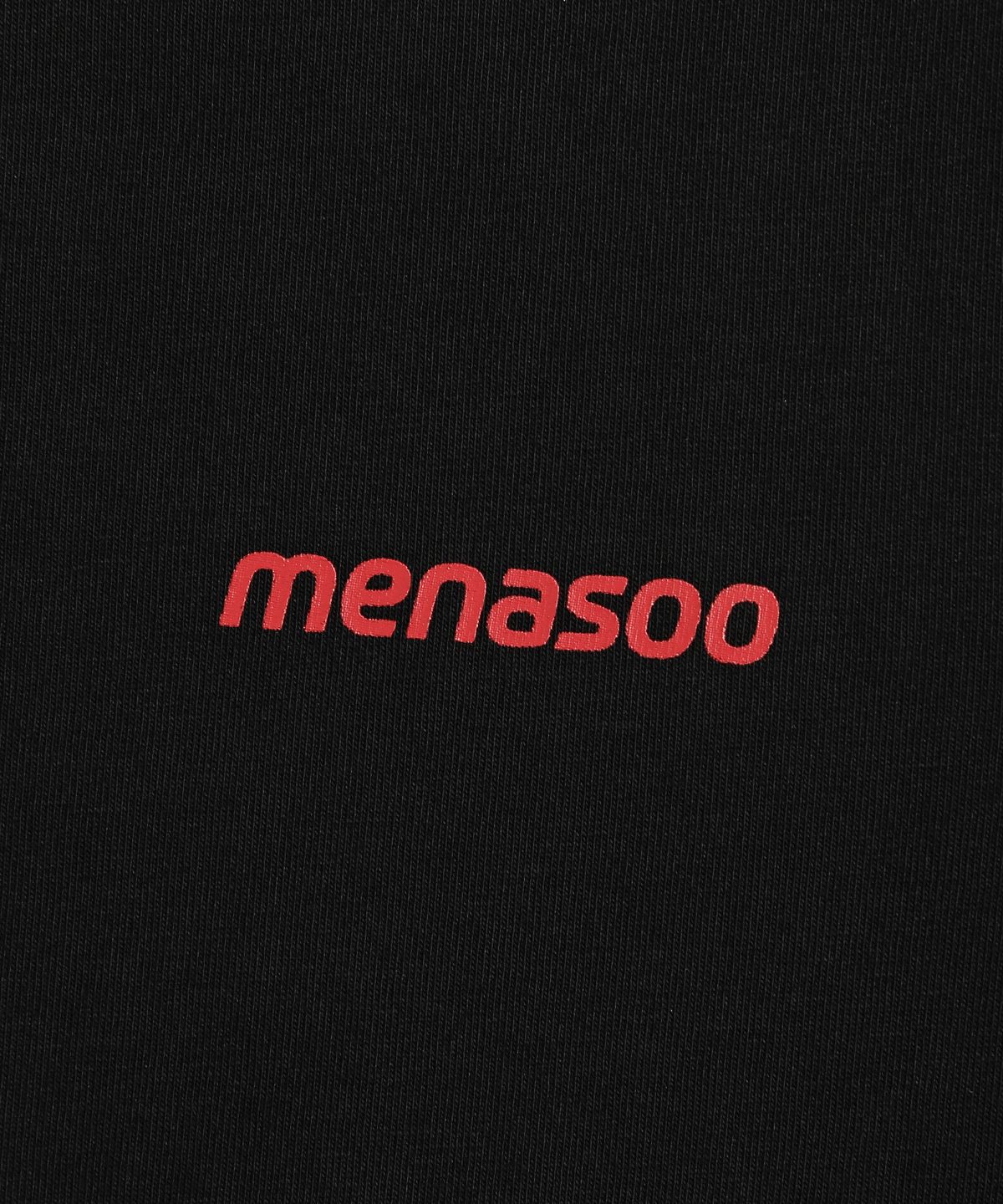 미나수(MENASOO) Sorona No Rush T Shirt (Basic Fit)_Black