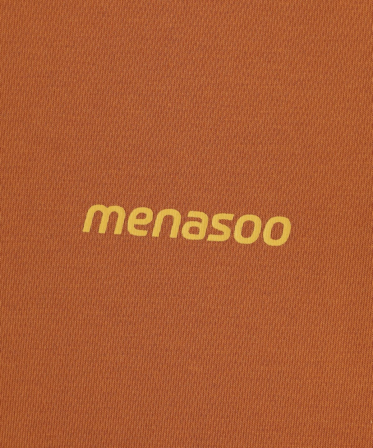 미나수(MENASOO) Sorona No Rush T Shirt (Basic Fit)_Orange