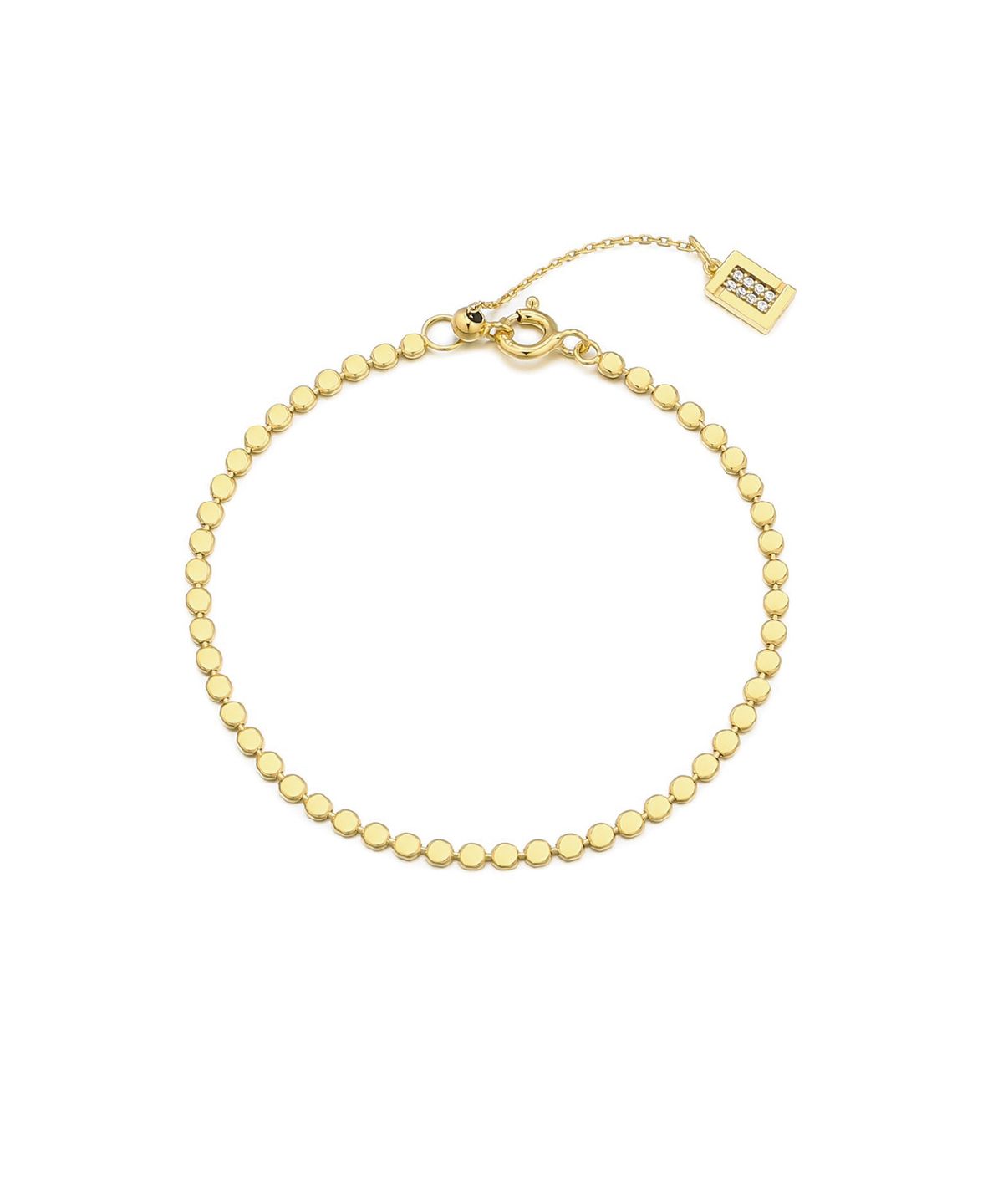 리스(LISSE) [925 SILVER] ESSENTIAL DOT CHAIN B