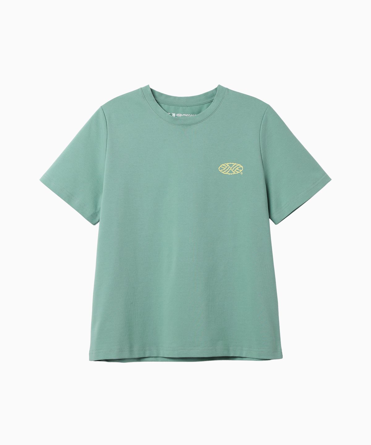 미나수(MENASOO) Run Symbol Sorona T Shirt (Basic Fit)_Mint