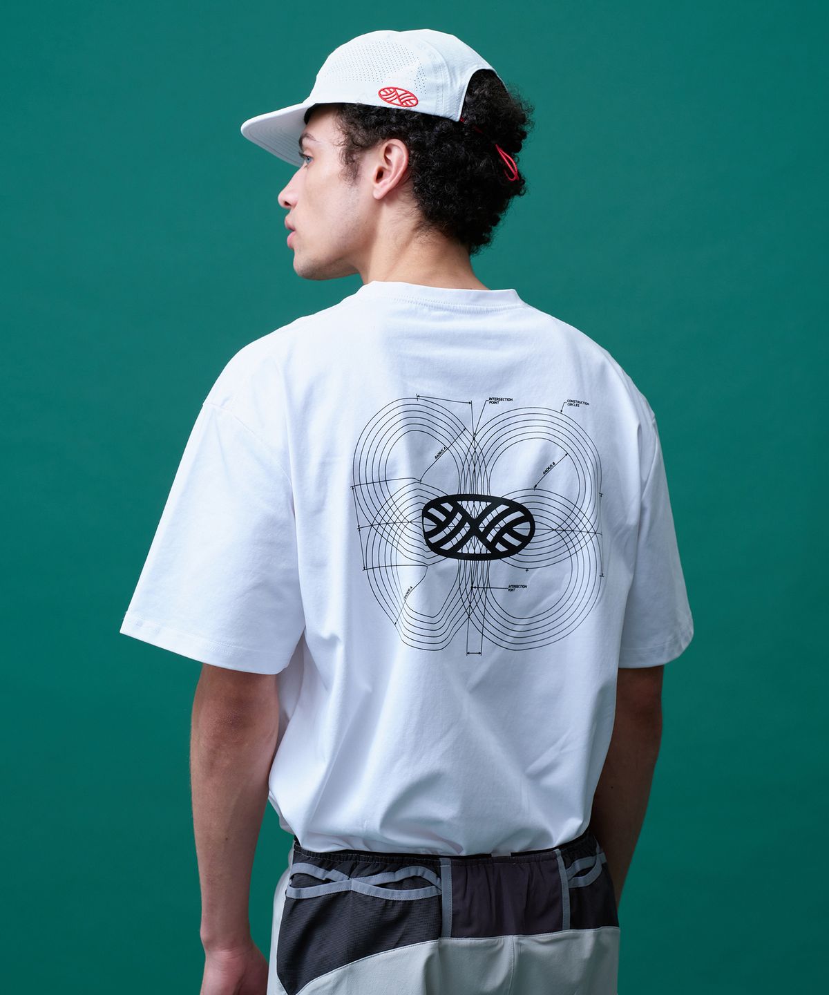 미나수(MENASOO) Unisex Symbol Sorona Basic T Shirt_White