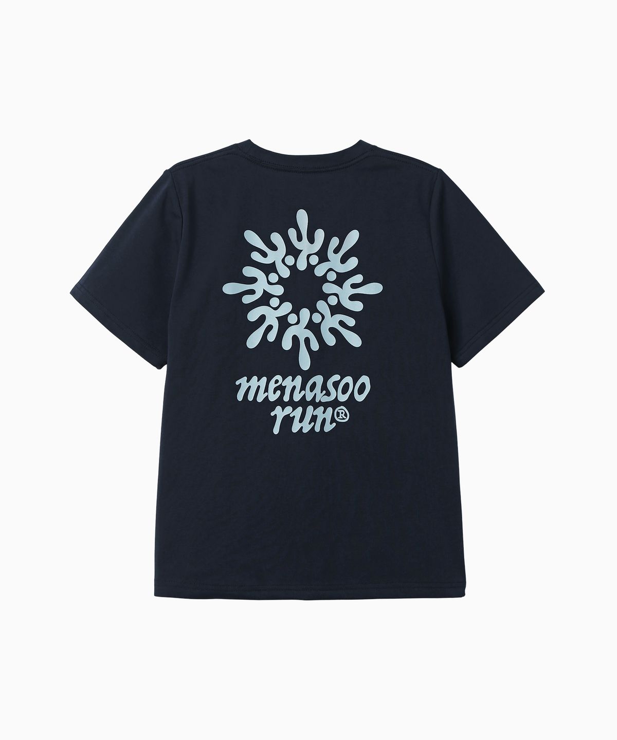 미나수(MENASOO) Unisex Symbol Sorona Basic T Shirt_Black