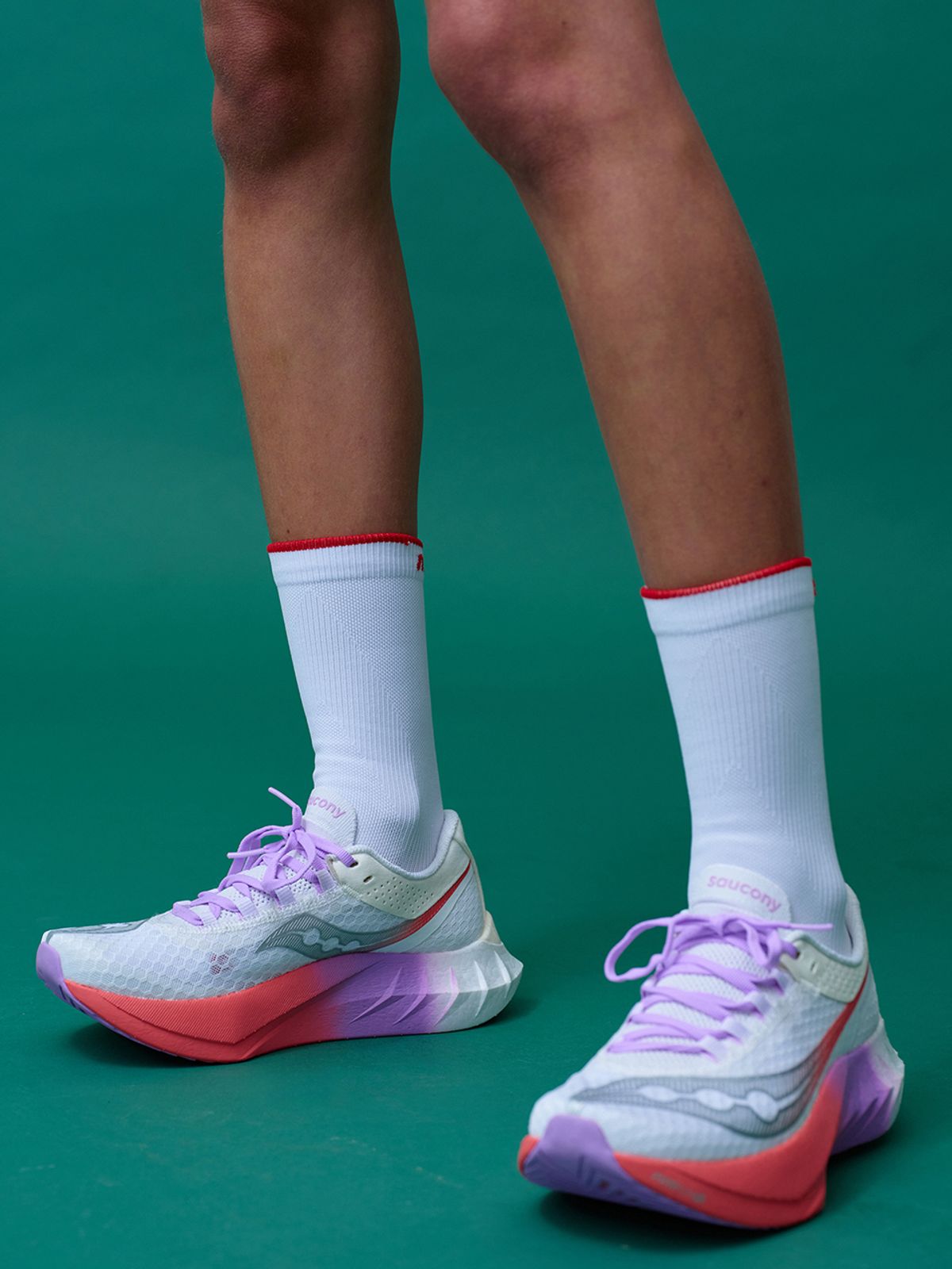 미나수(MENASOO) MNS Run Fit Pro Socks_White