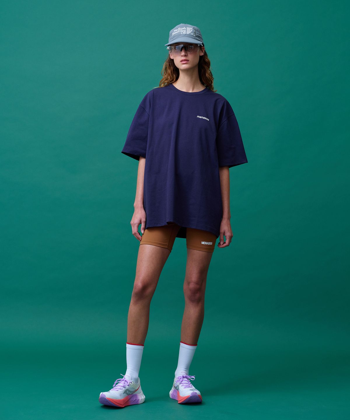 미나수(MENASOO) MNS Run Fit Pro Socks_White