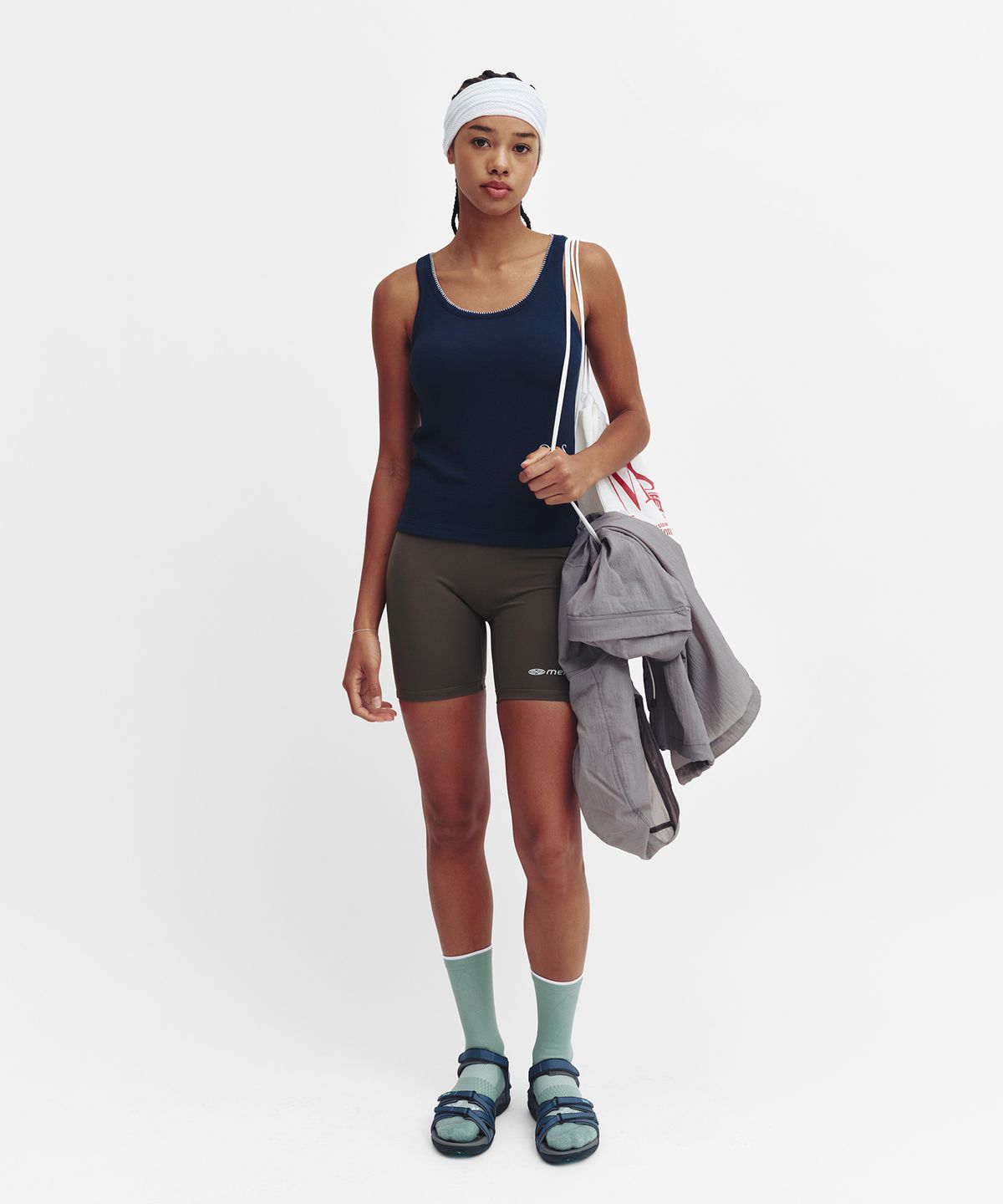미나수(MENASOO) MNS Run Fit Pro Socks_Mint