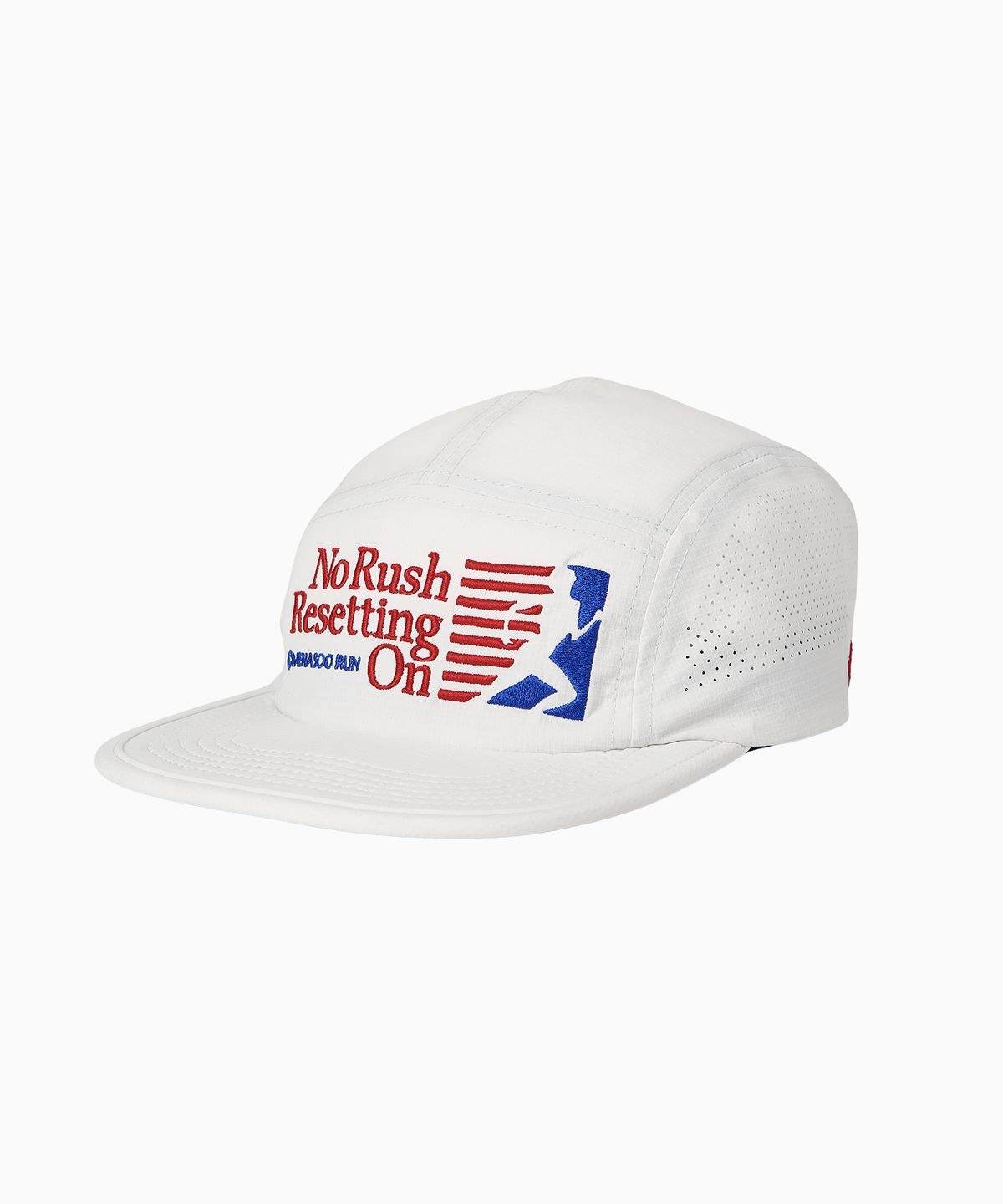 미나수(MENASOO) Running Sports No Rush Short Brim Cap_White