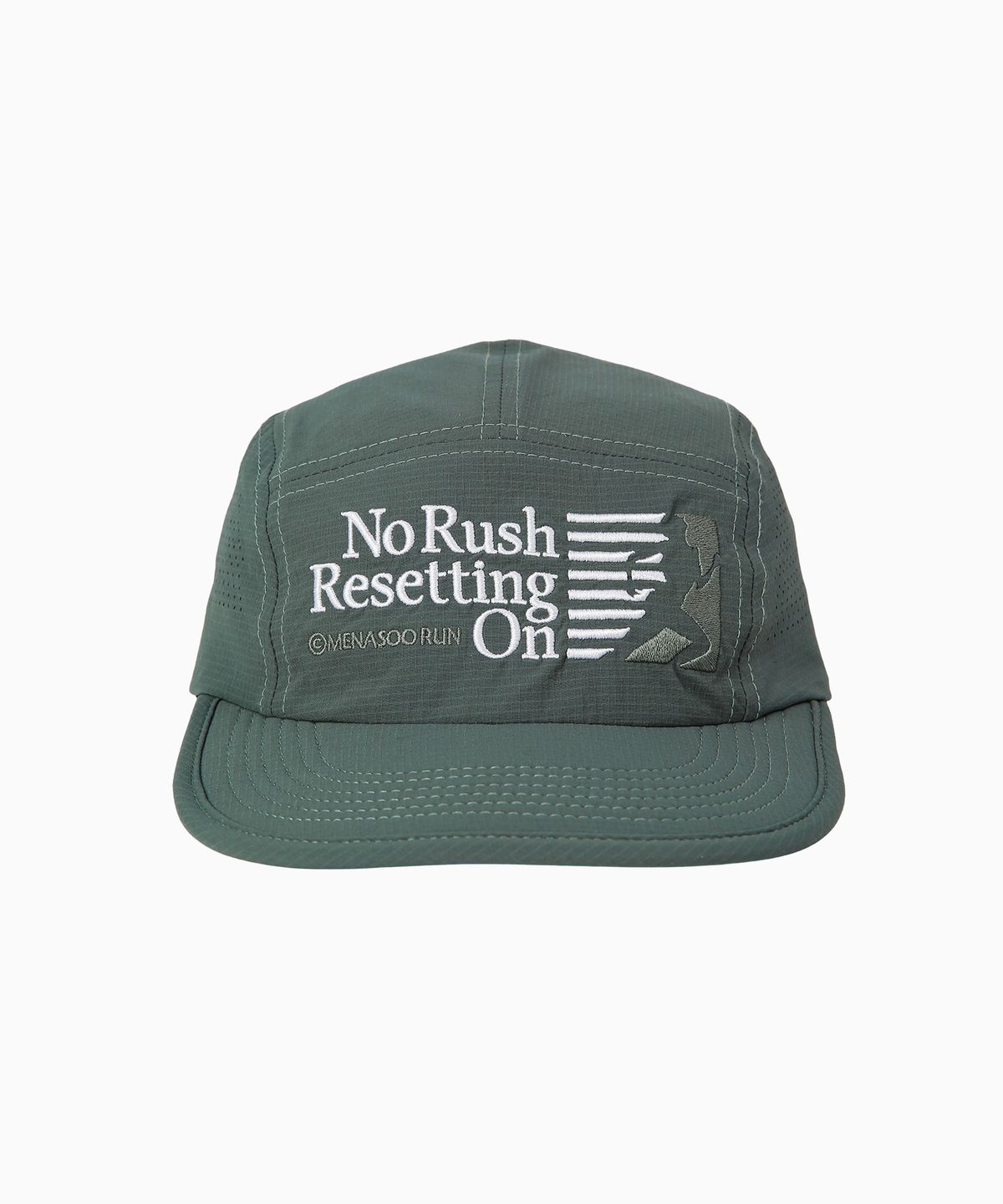 미나수(MENASOO) Running Sports No Rush Short Brim Cap_Mint