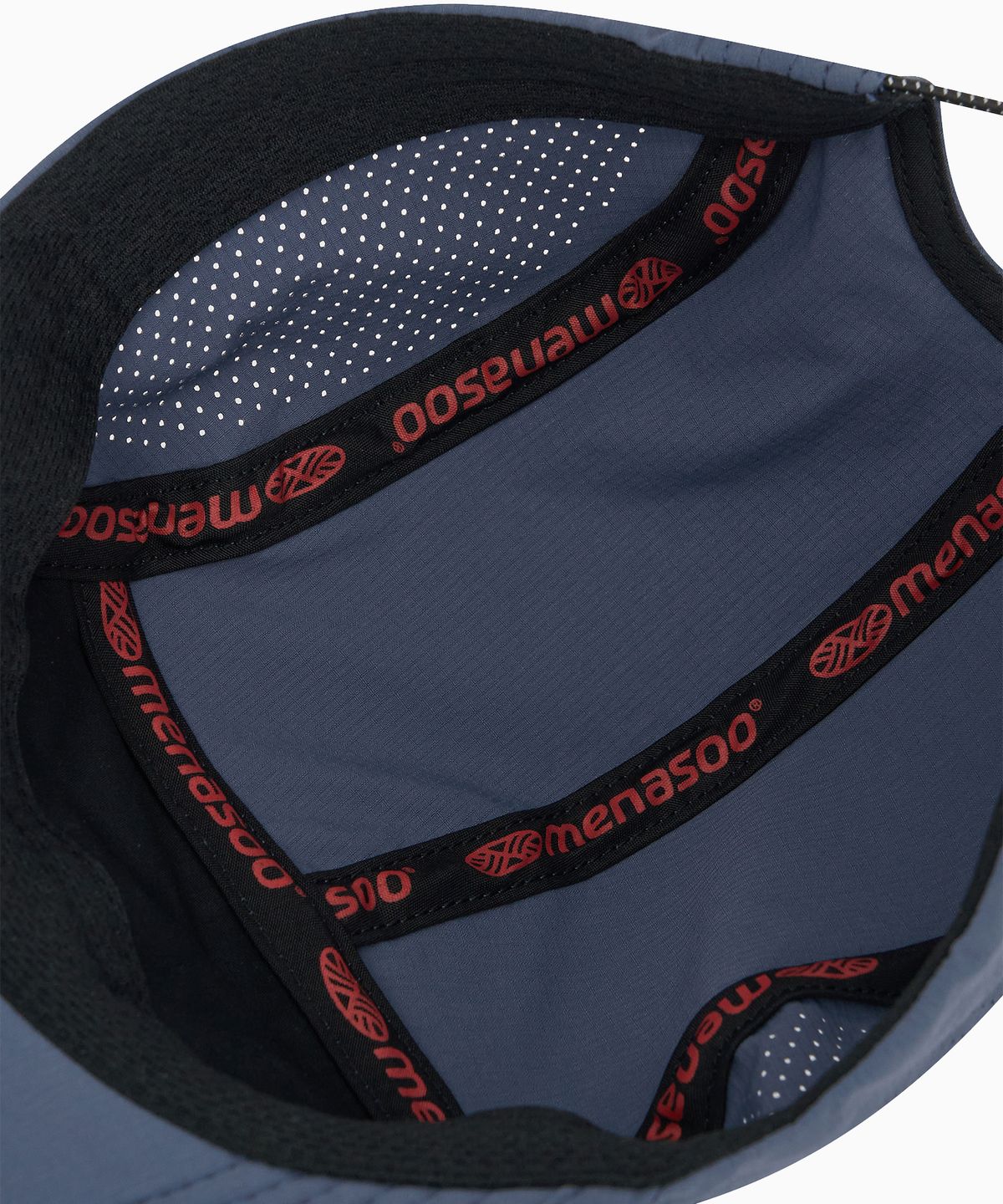 미나수(MENASOO) Running Sports No Rush Short Brim Cap_Blue
