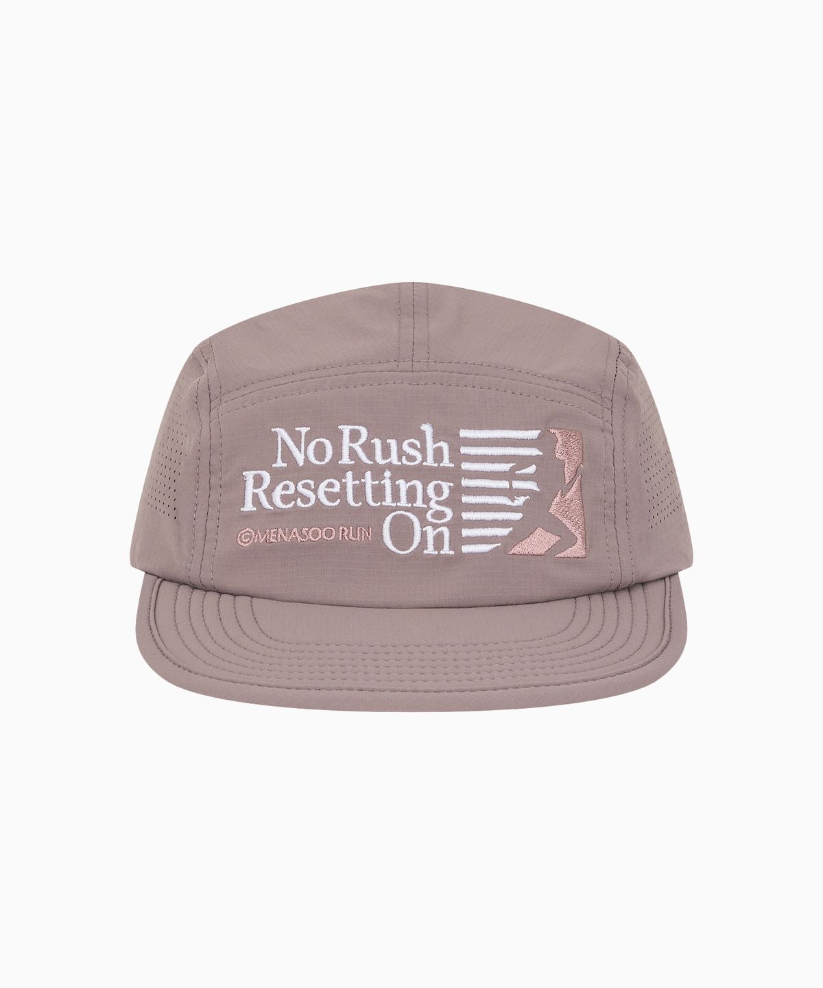 미나수(MENASOO) Running Sports No Rush Short Brim Cap_Purple