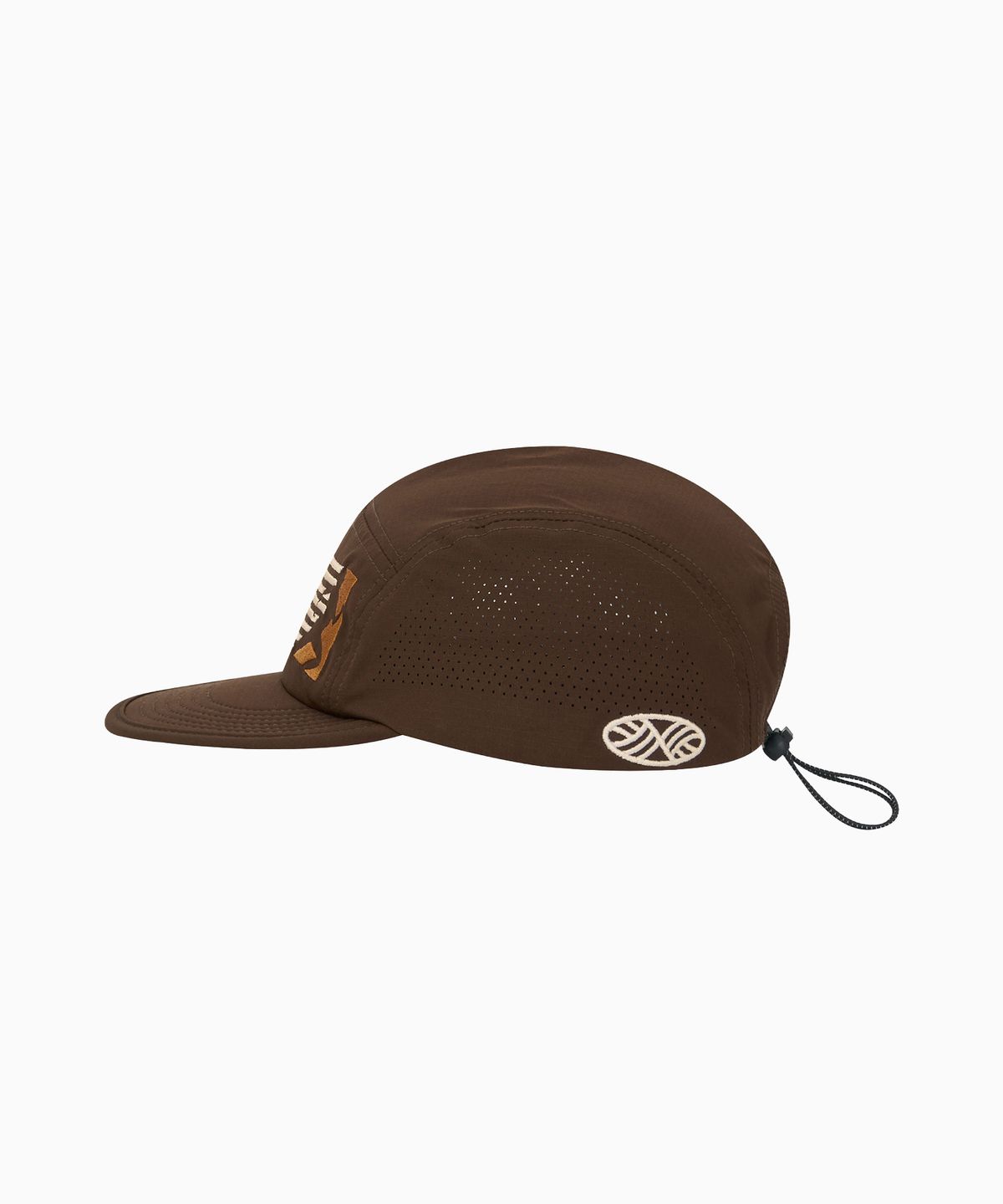 미나수(MENASOO) Running Sports No Rush Short Brim Cap_Brown