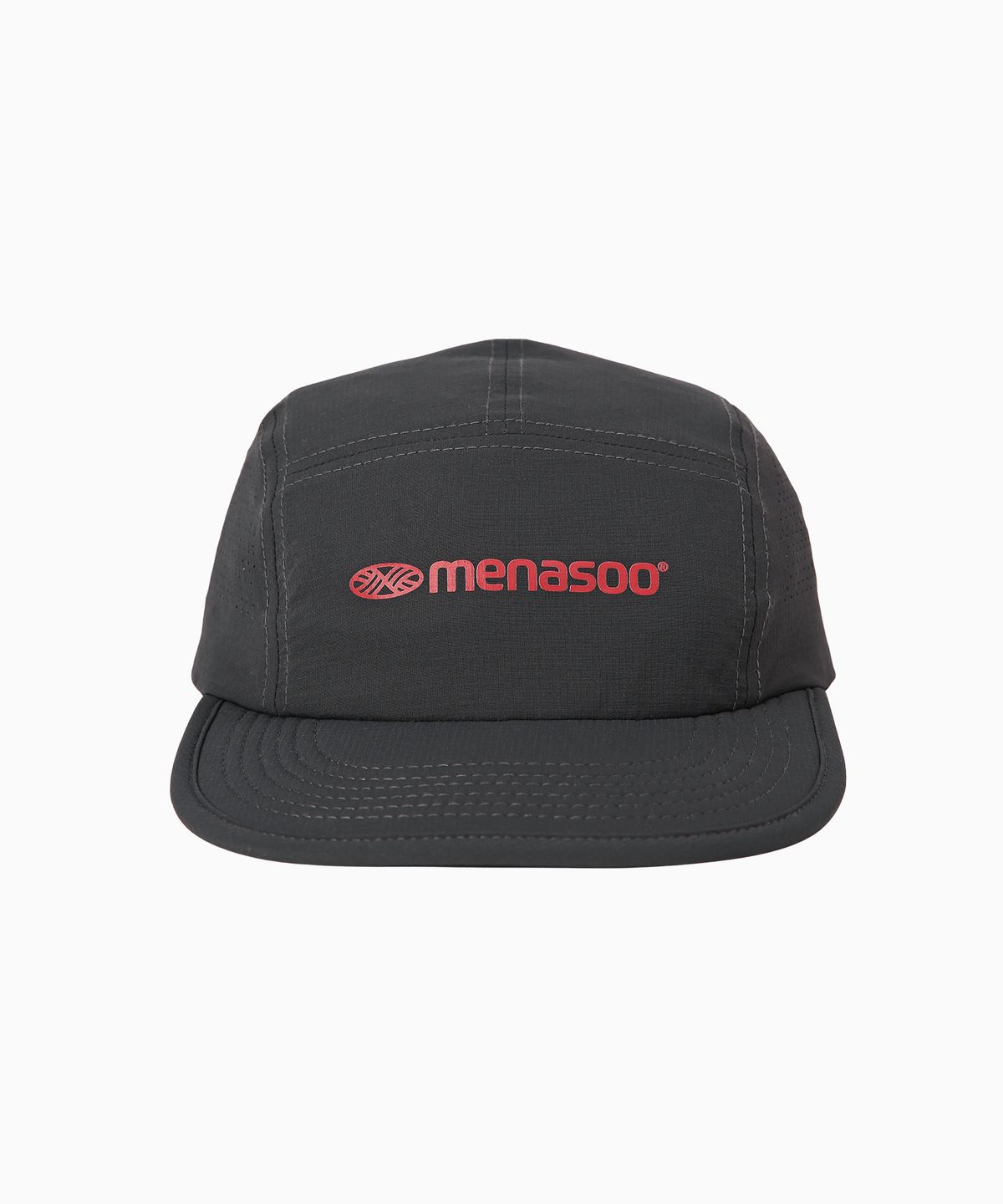 미나수(MENASOO) MNS Running Sports Short Brim Cap_Charcoal